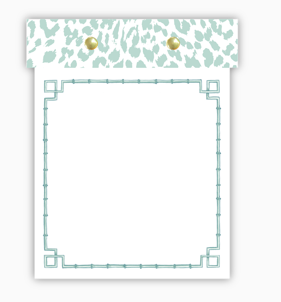 Small Bamboo Acrylic Notepad