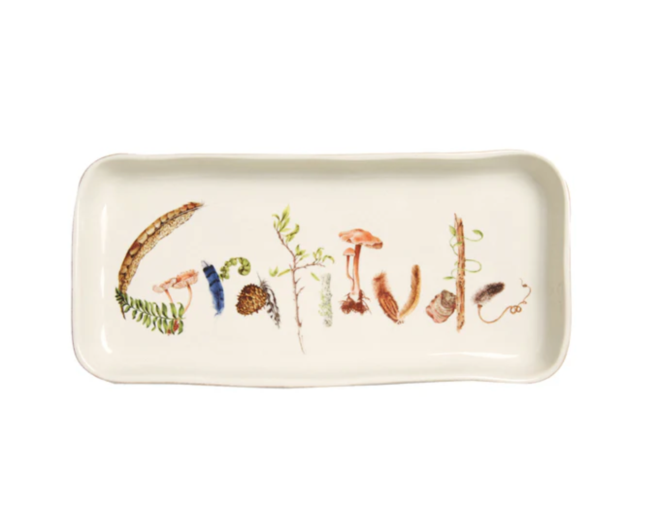 Forest Walk 10.5" Gratitude Gift Tray