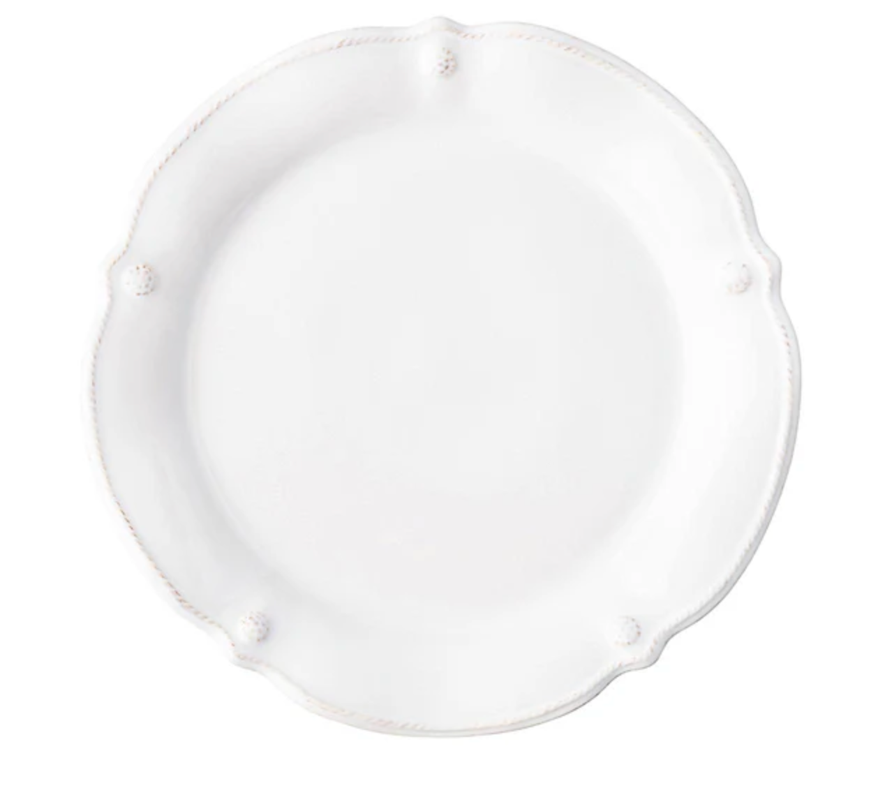 Berry & Thread Flared Dinner Plate - Whitewash