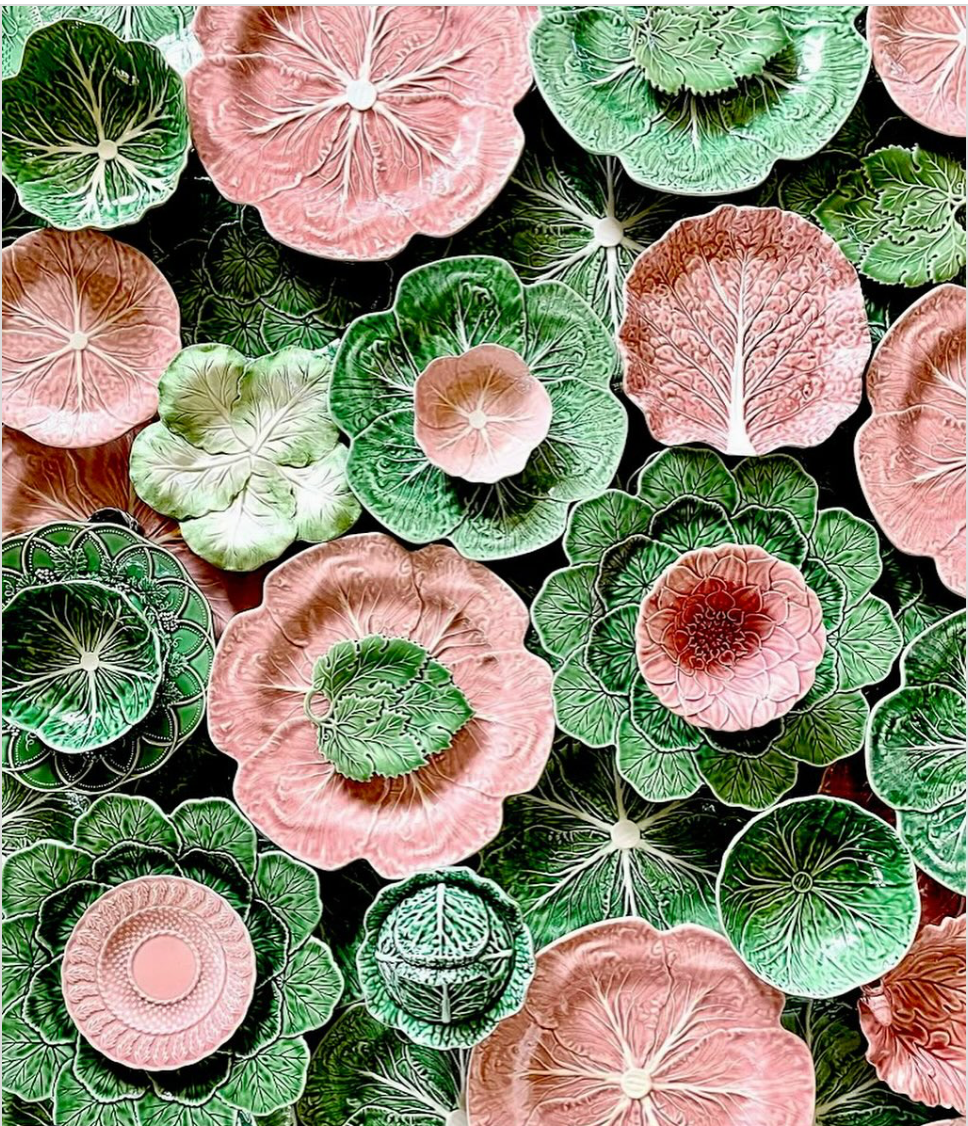 Pink Cabbage Cereal Bowl