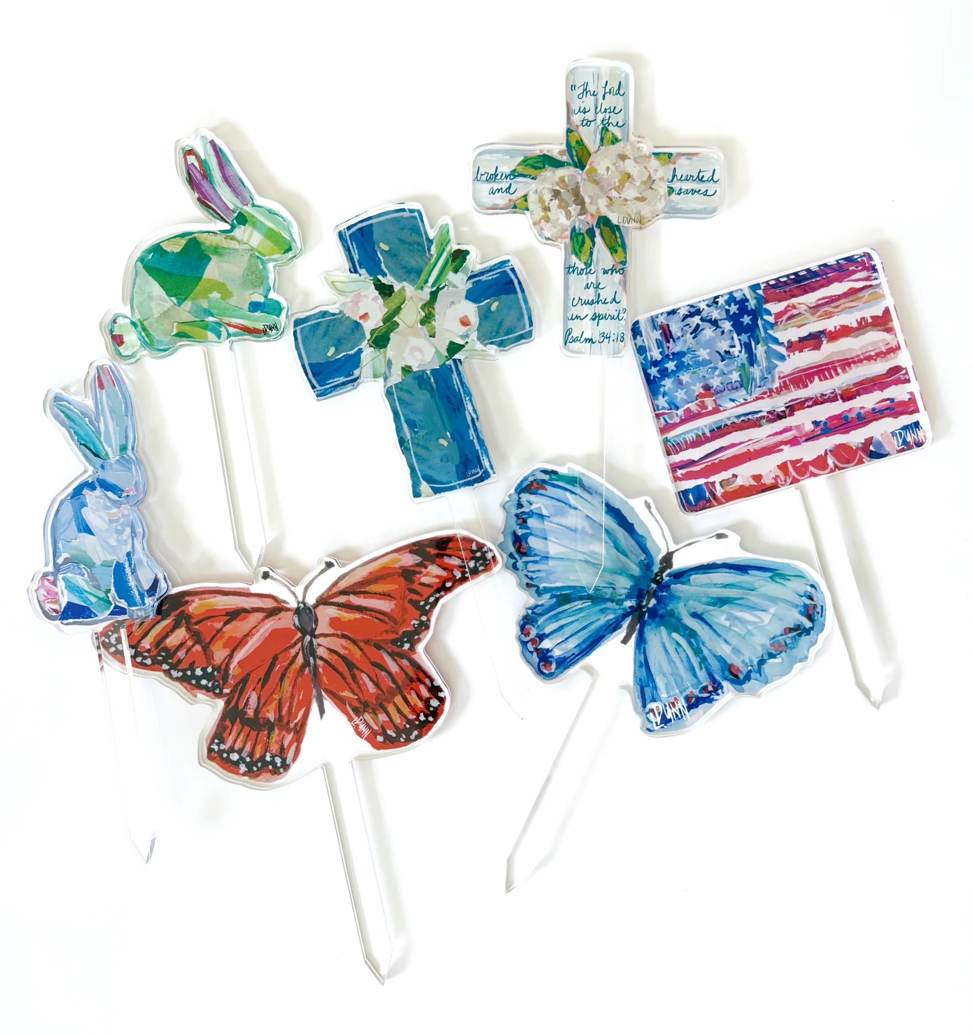 Butterfly Plant Stick