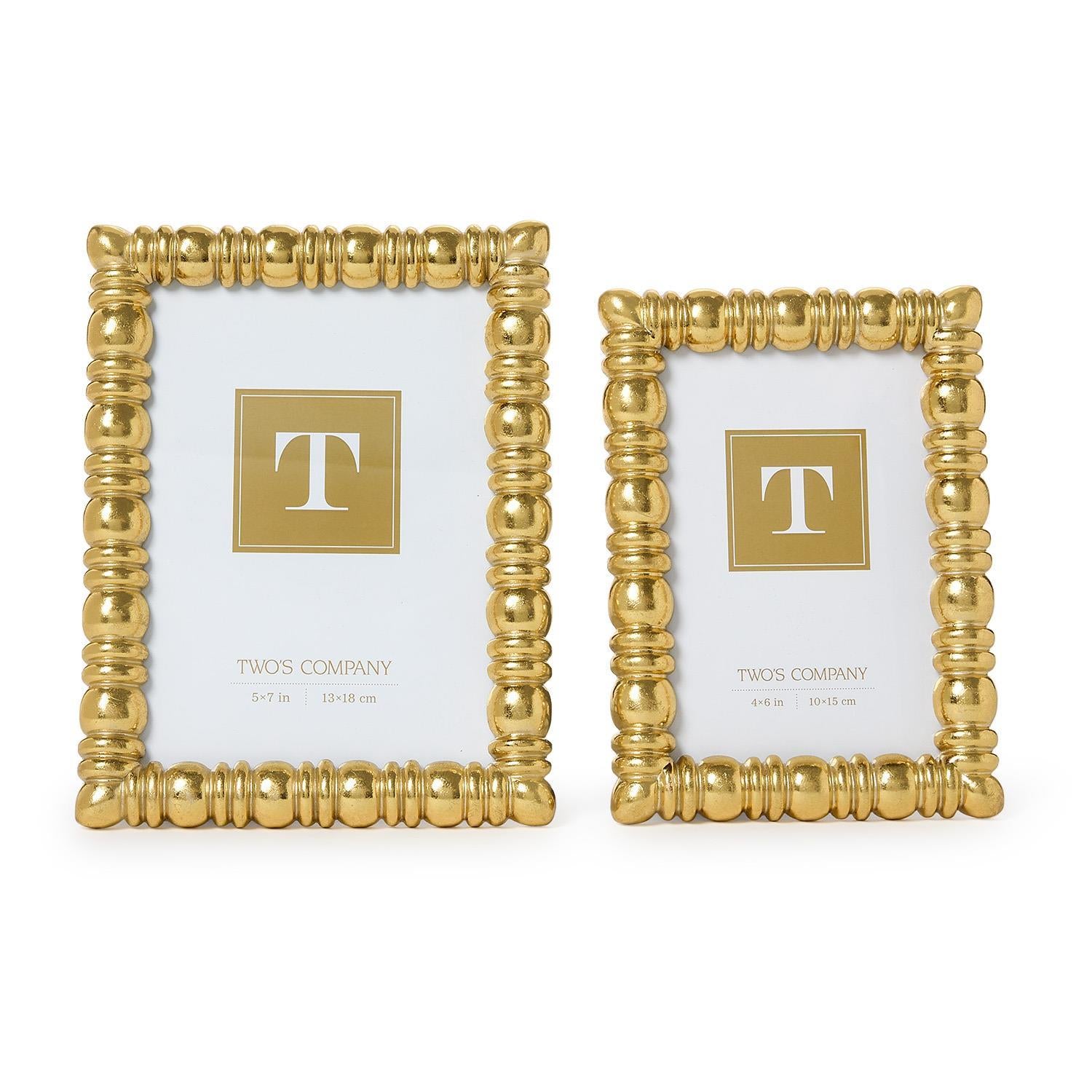 Spindle Gold Photo Frame