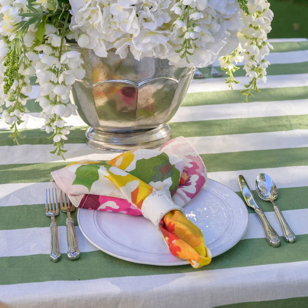 Portofino Bold Stripe Tablecloth