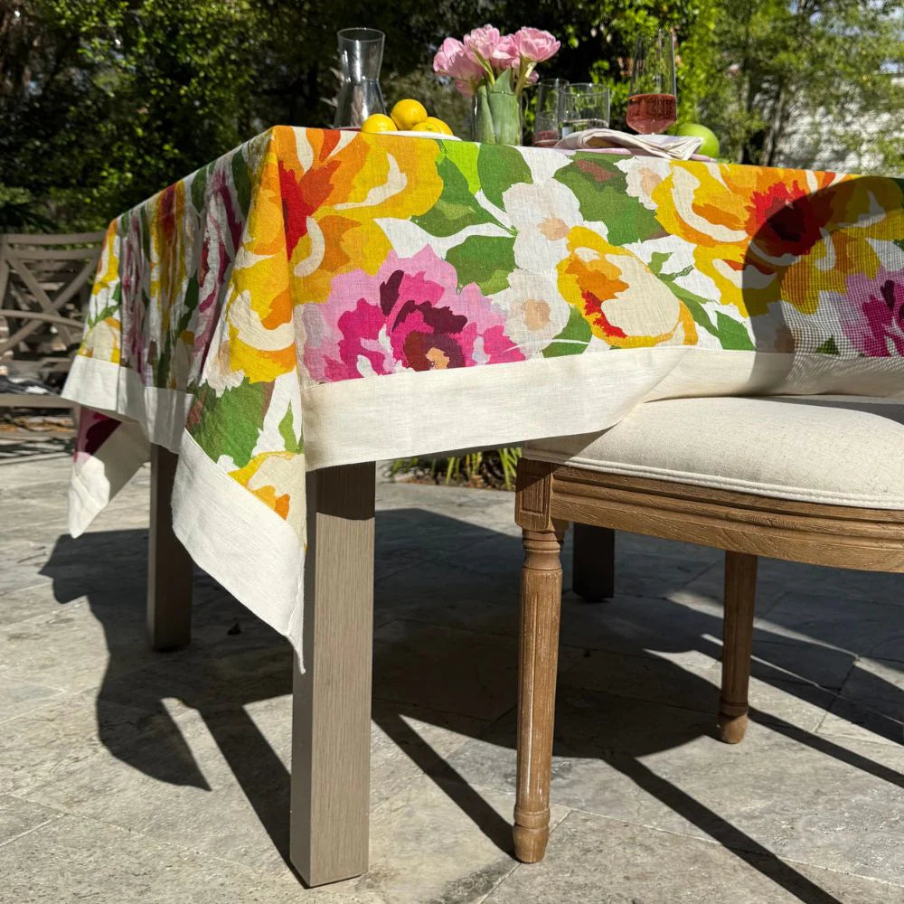 Portofino Summer Garden Tablecloth