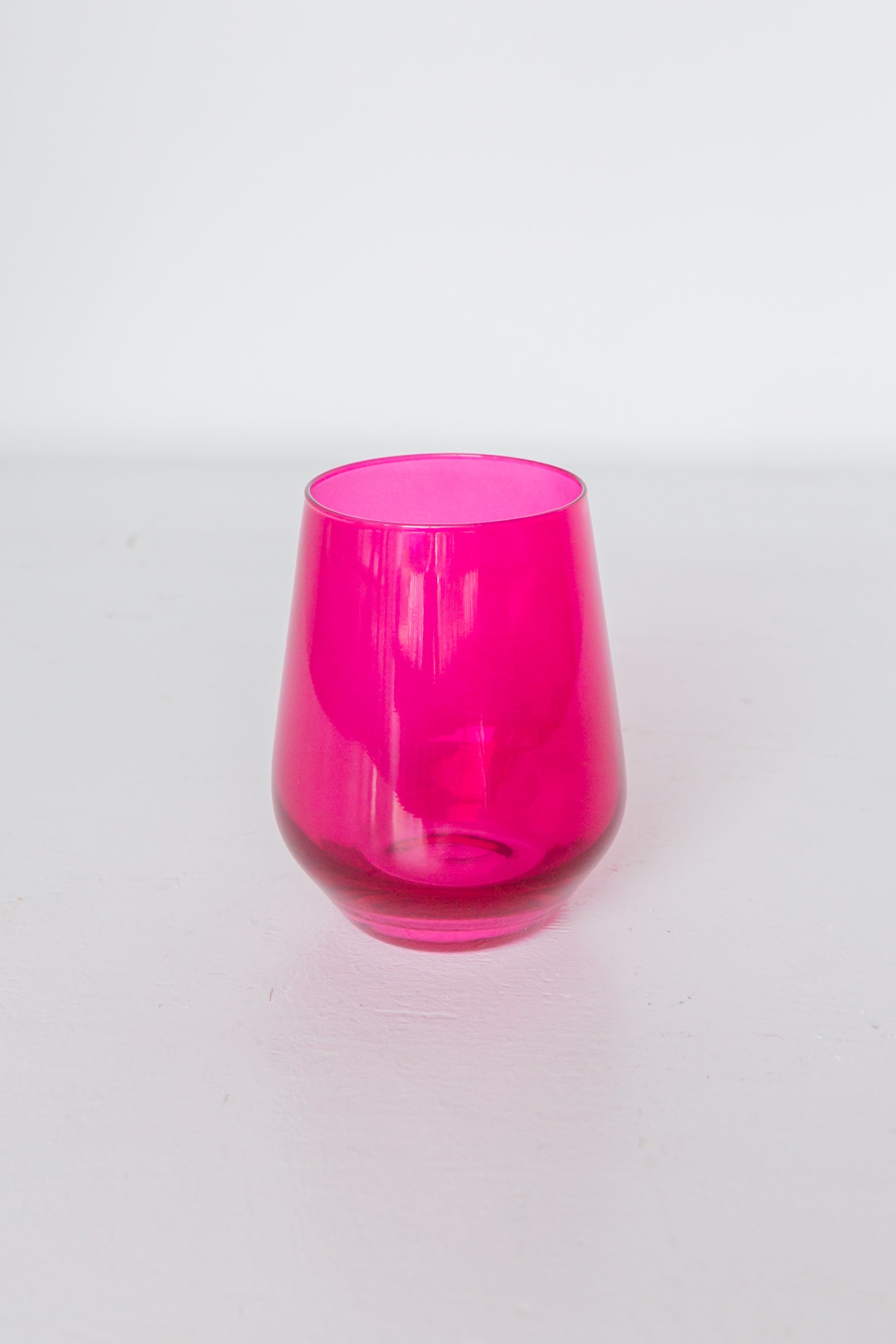 Estelle Colored Wine Stemless {Viva Magenta (Our Fuchsia)}_Bundle