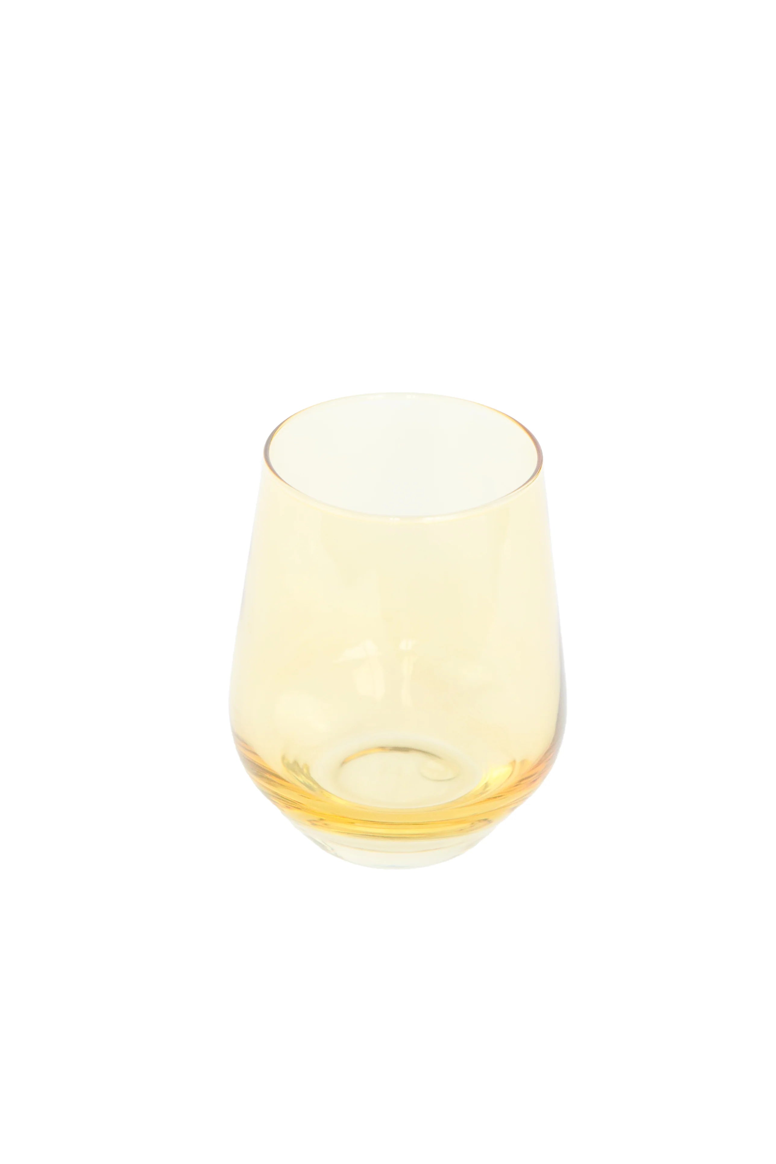 Estelle Stemless Wine - Single - Yellow