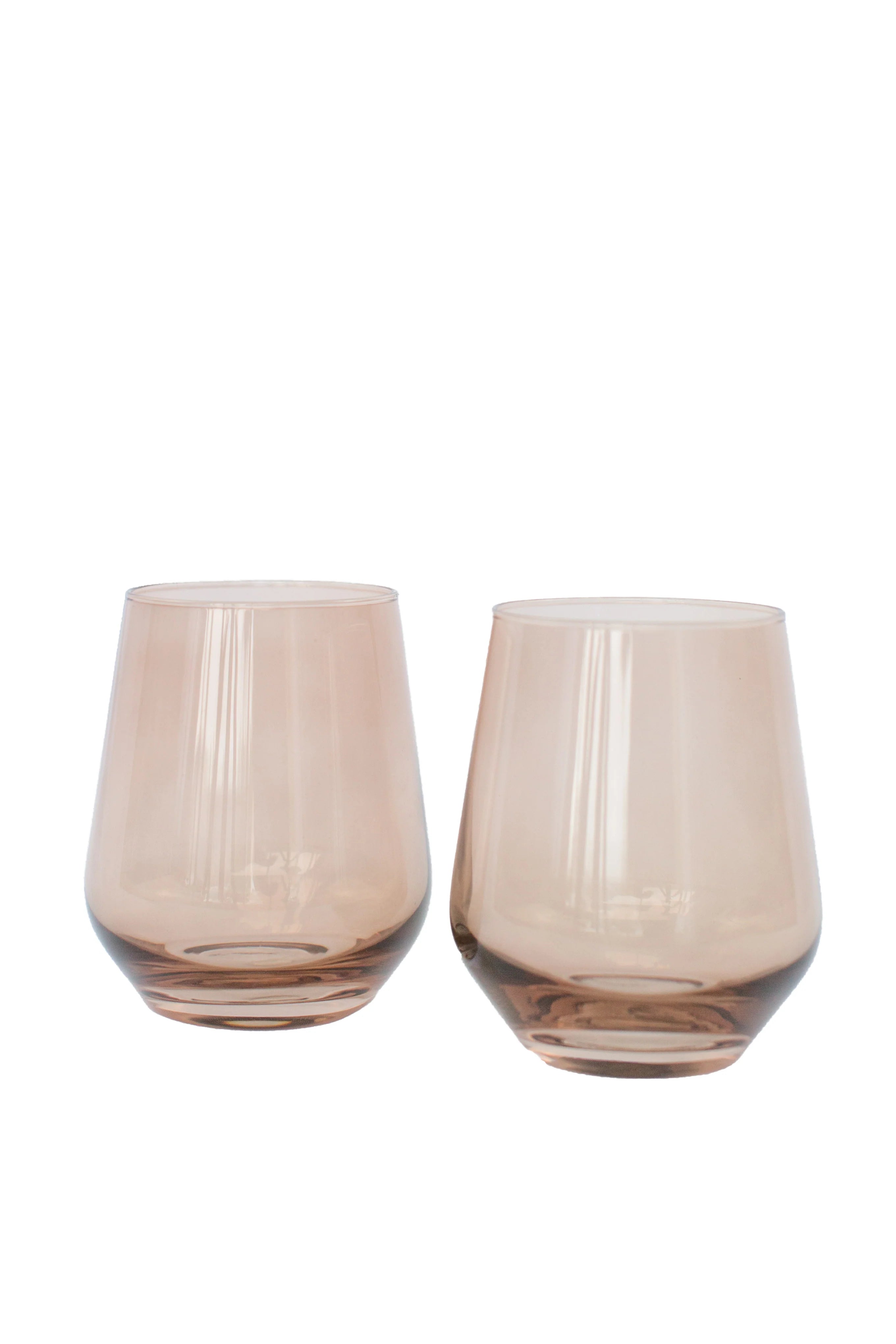 Estelle Stemless Wine - Bundle - Amber Smoke
