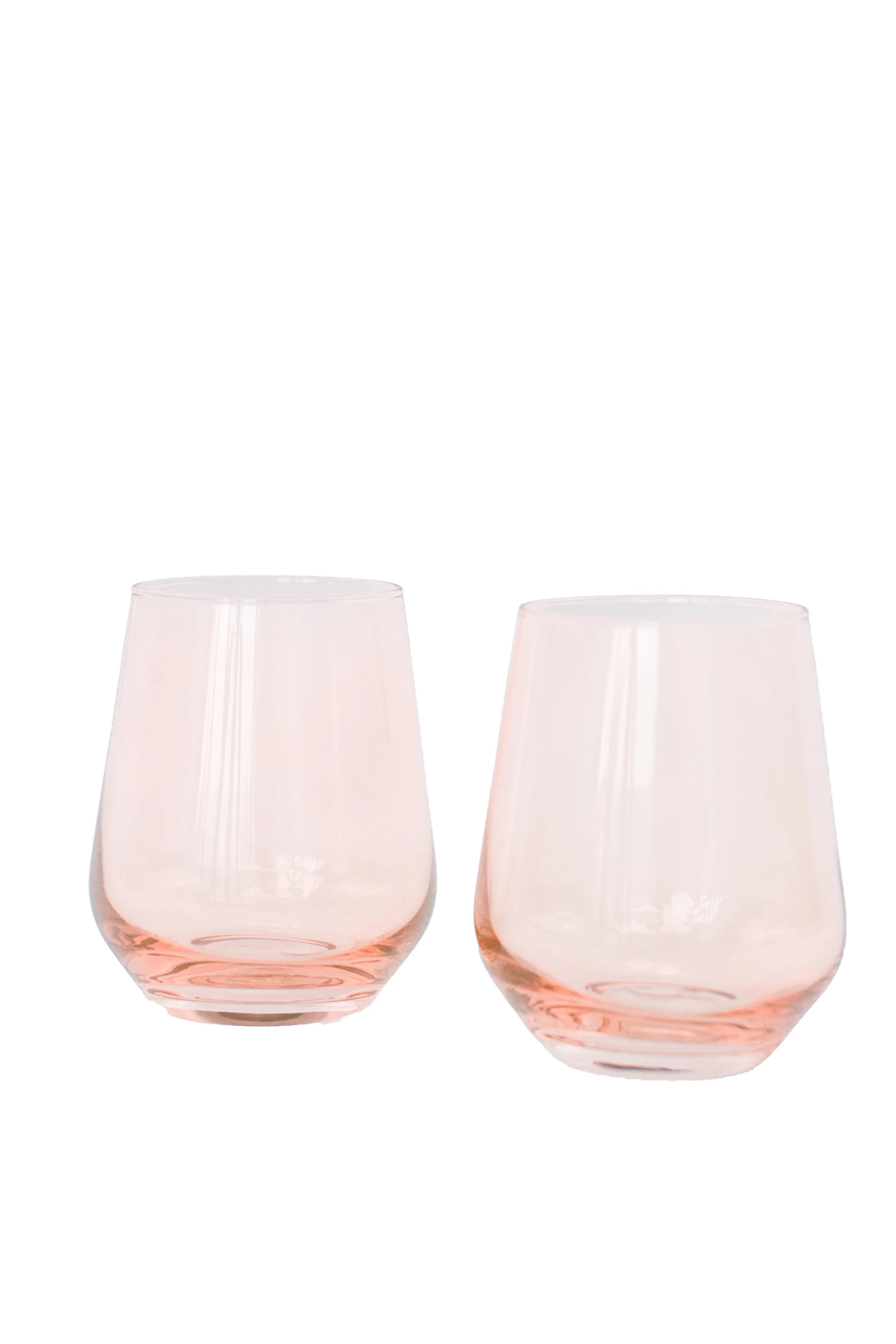 Estelle Stemless Wine - Bundle - Blush Pink