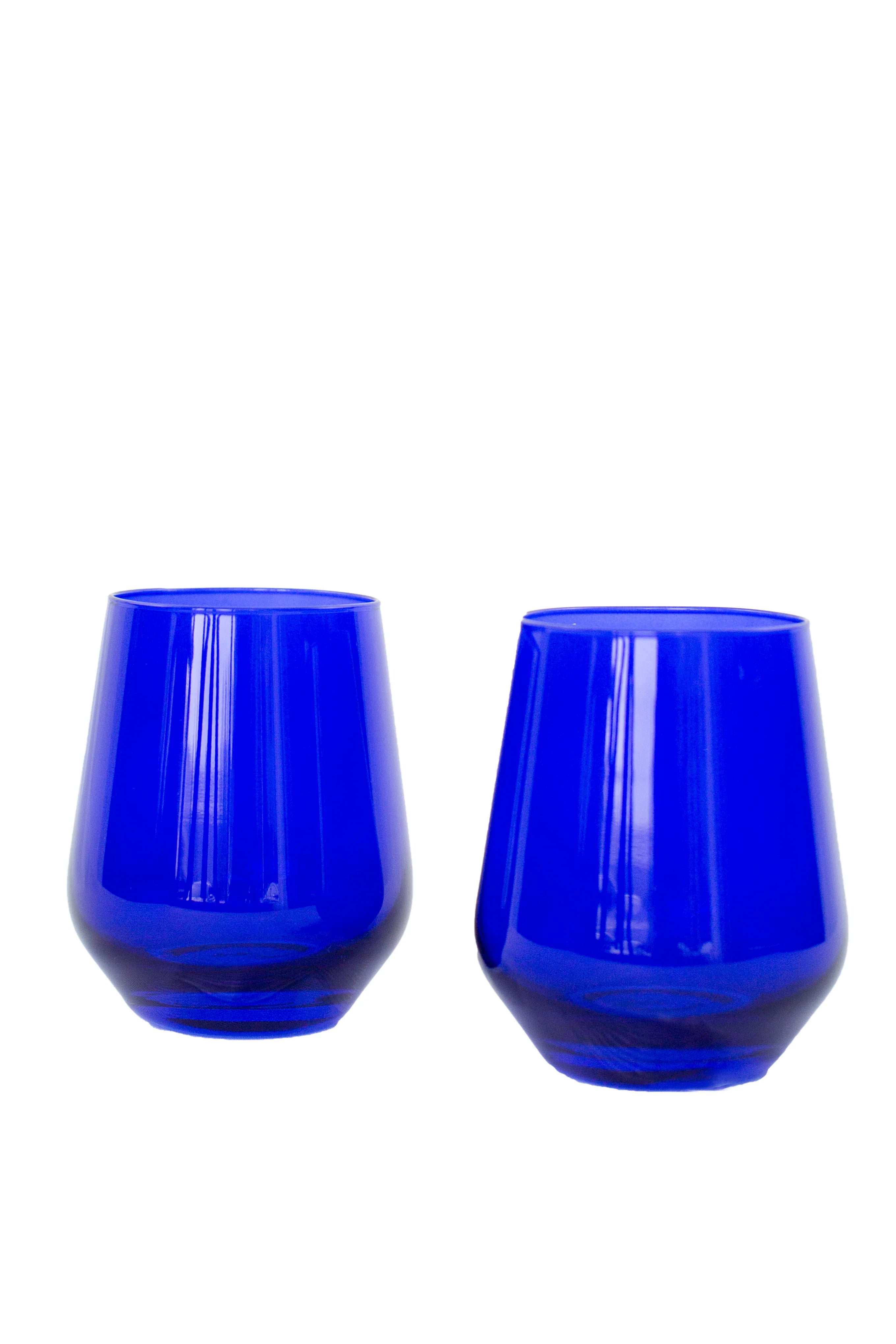 Estelle Stemless Wine - Bundle - Royal Blue