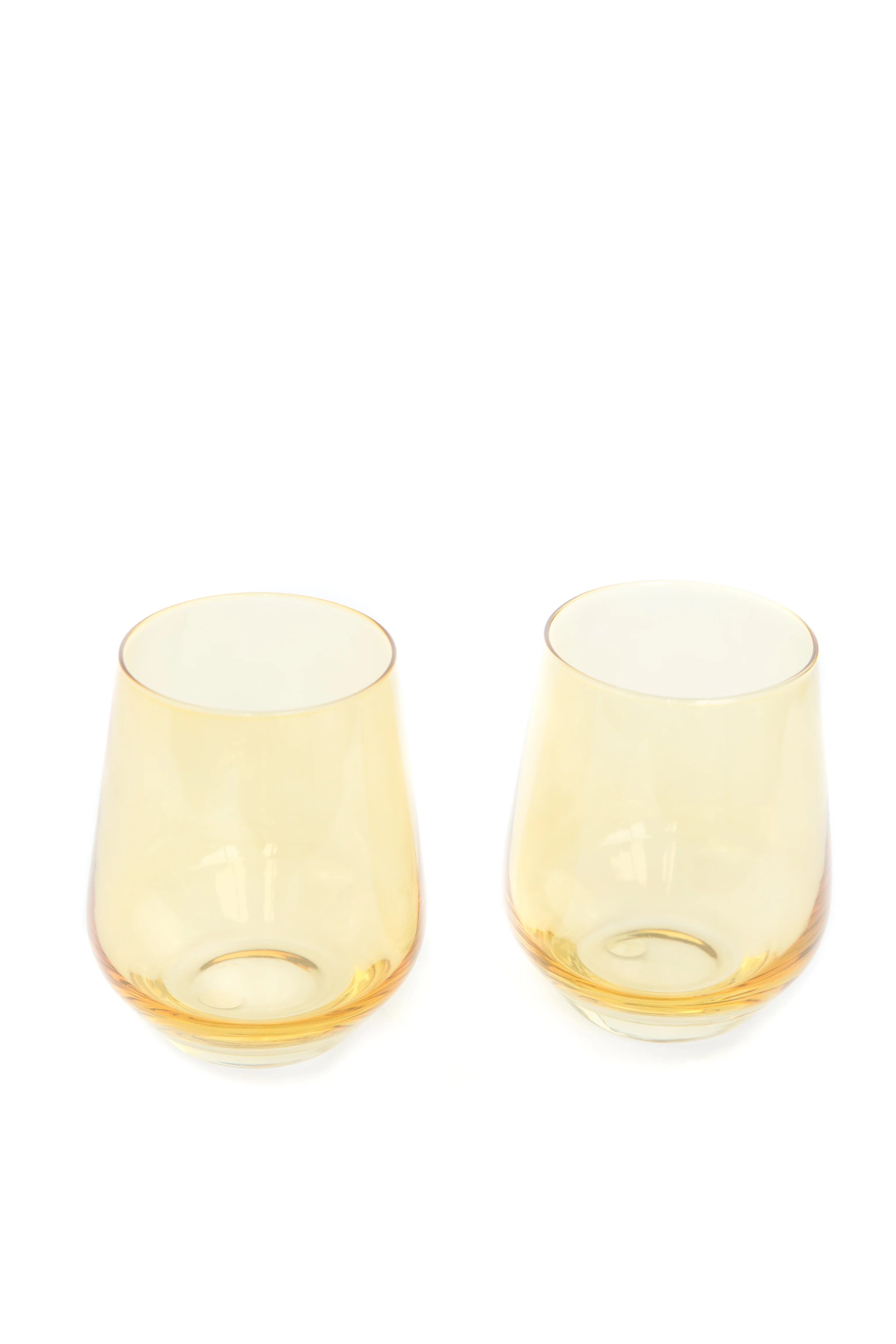 Estelle Stemless Wine - Bundle - Yellow