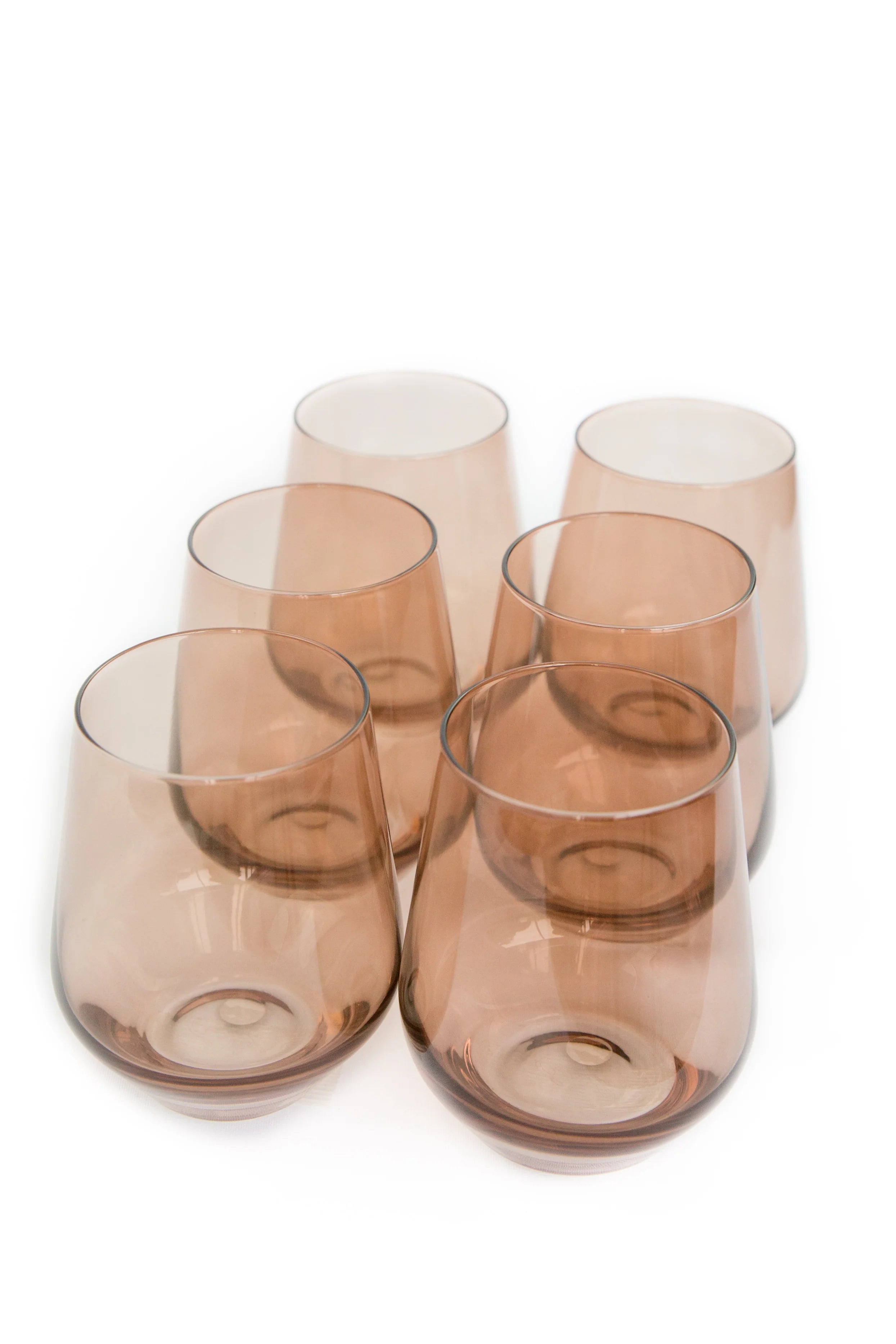 Estelle Stemless Wine - Bundle - Amber Smoke