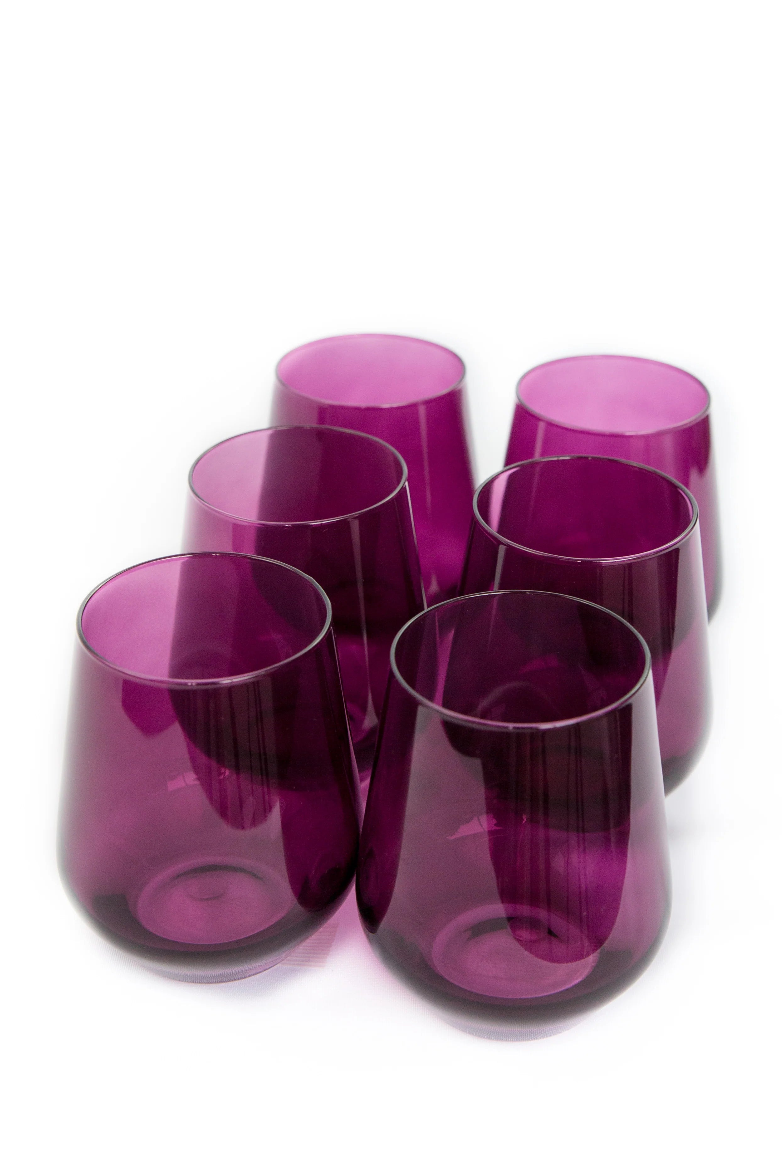 Estelle Stemless Wine - Bundle - Amethyst
