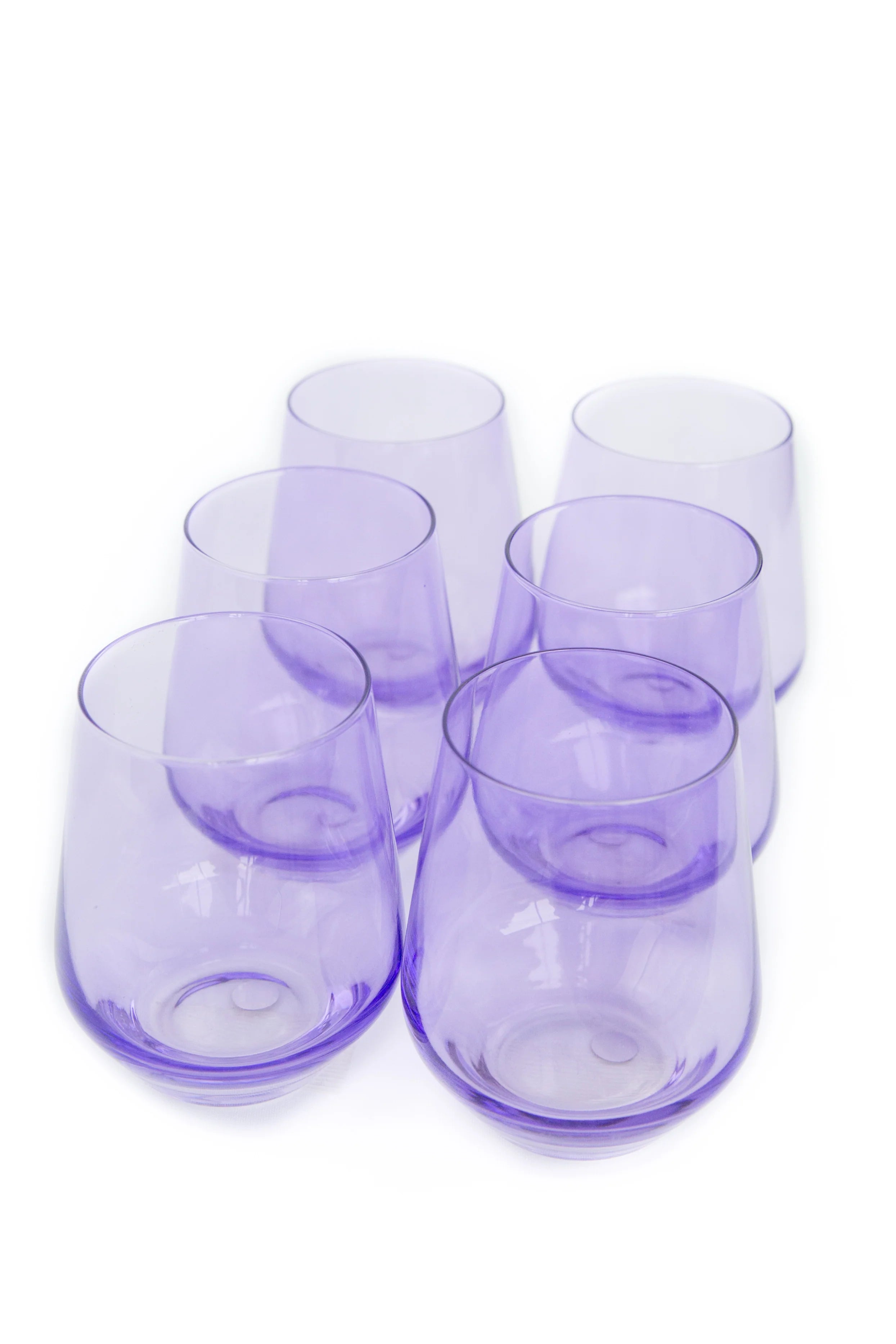 Estelle Stemless Wine - Bundle - Lavender