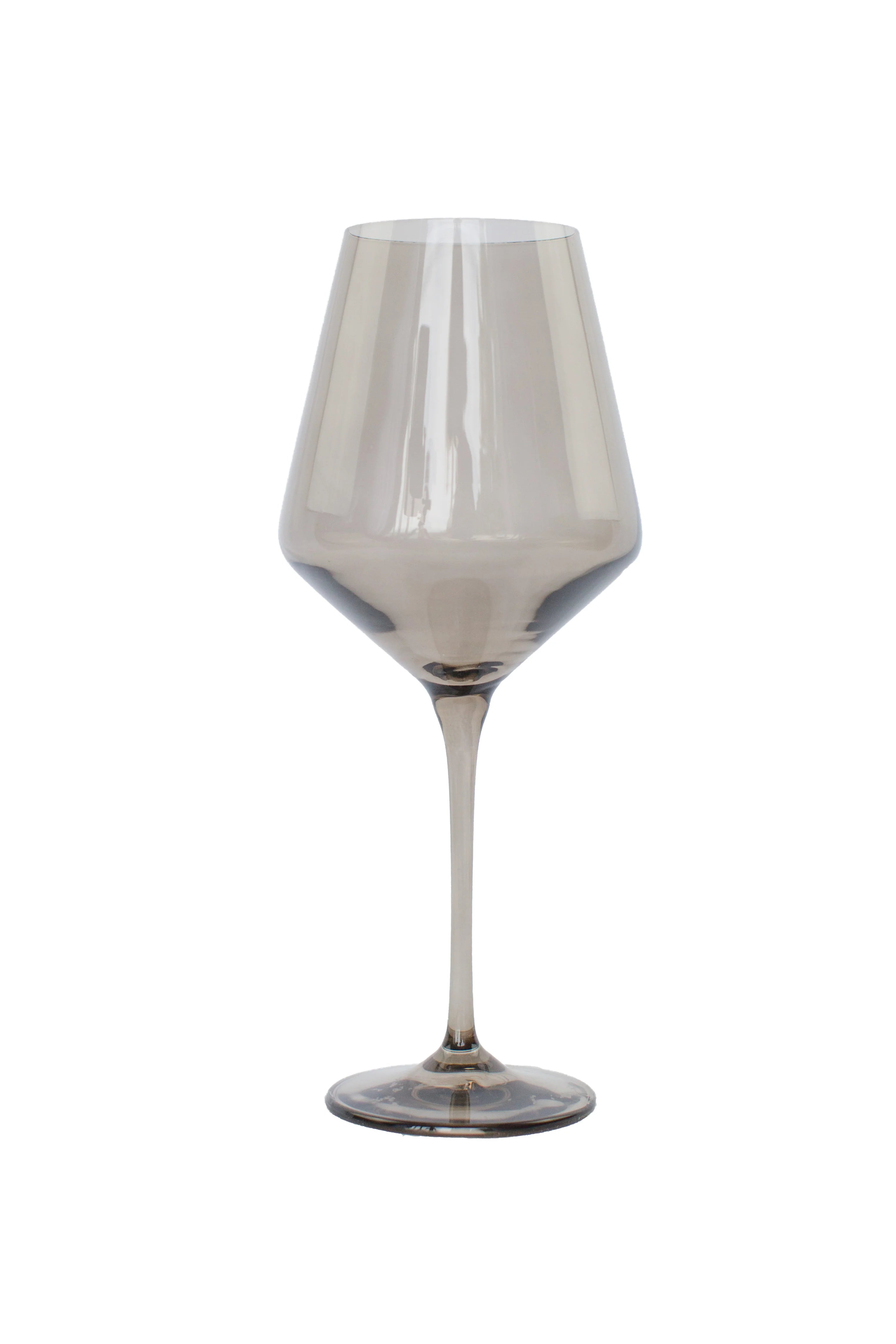 Estelle Wine Stemware - Single - Gray Smoke