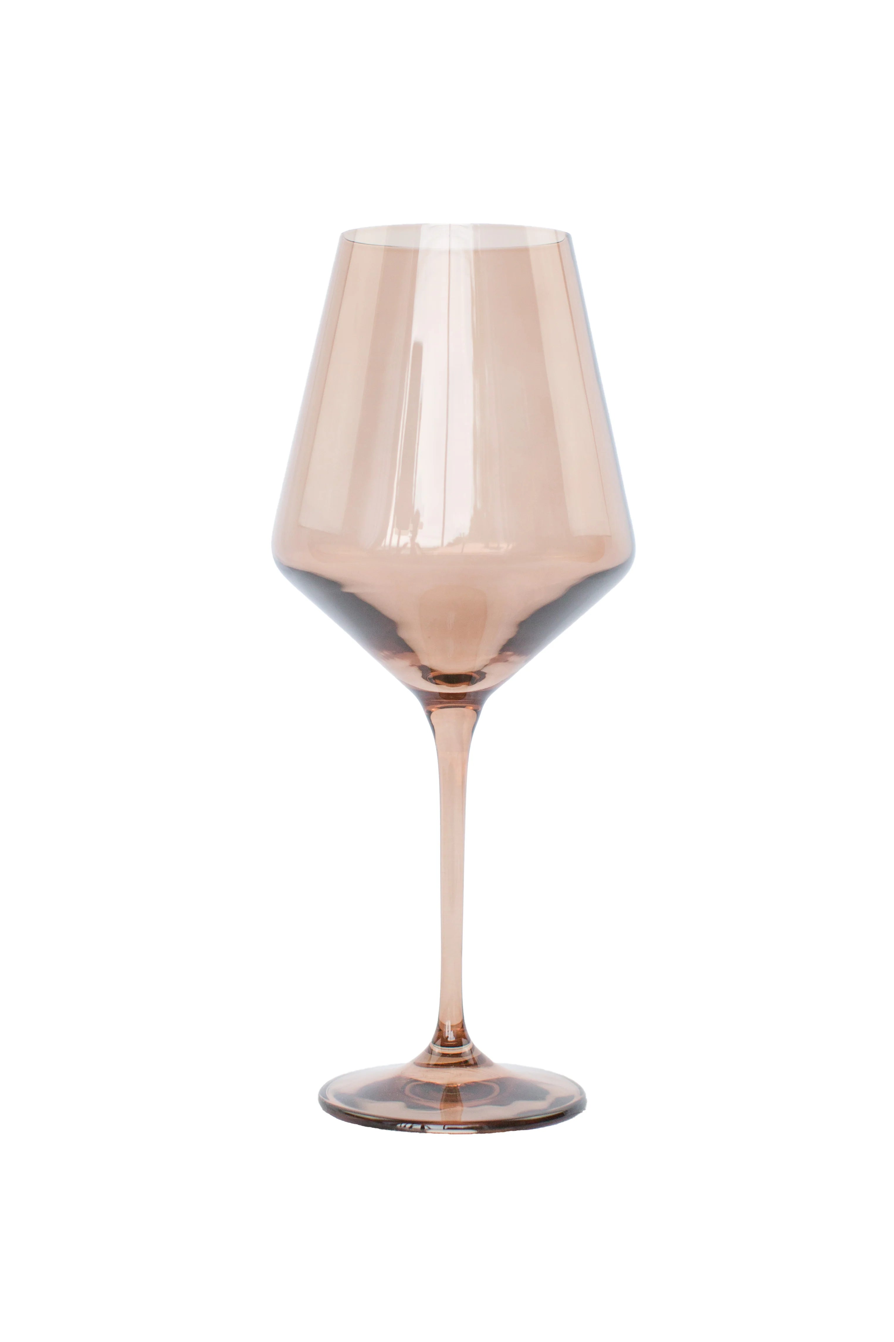 Estelle Wine Stemware - Single - Amber Smoke