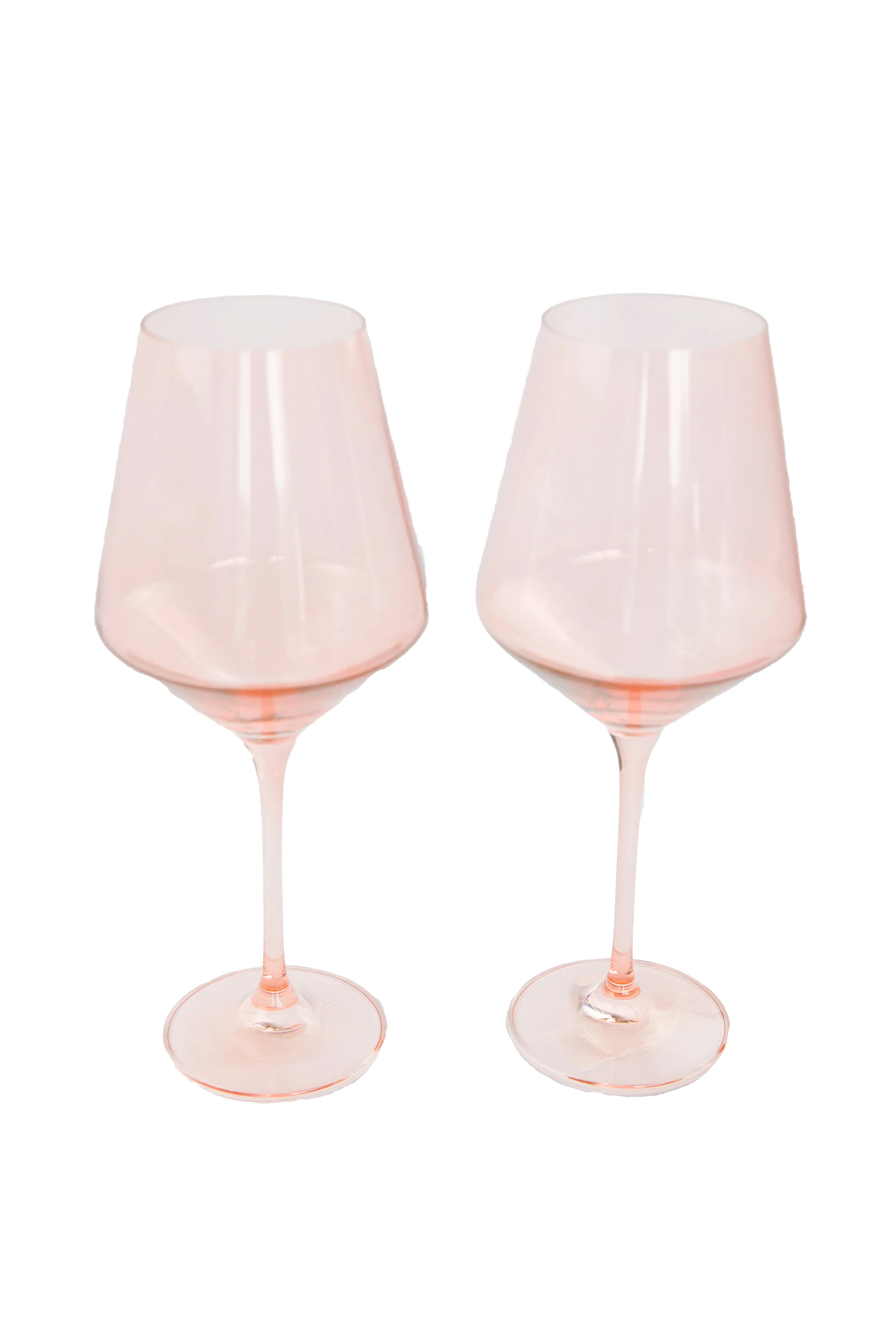 Estelle Wine Stemware - Bundle - Blush Pink