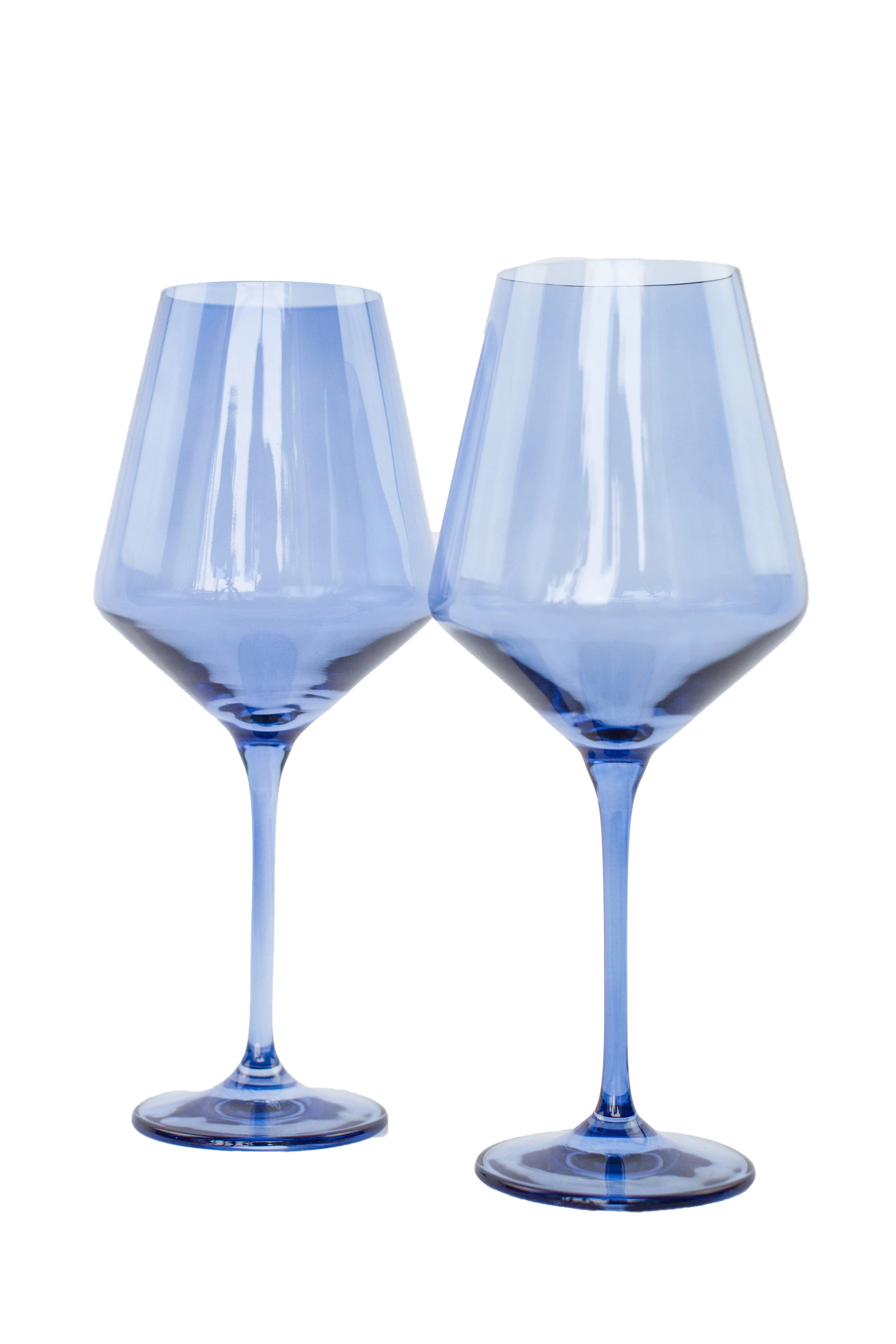Estelle Wine Stemware - Bundle - Cobalt Blue