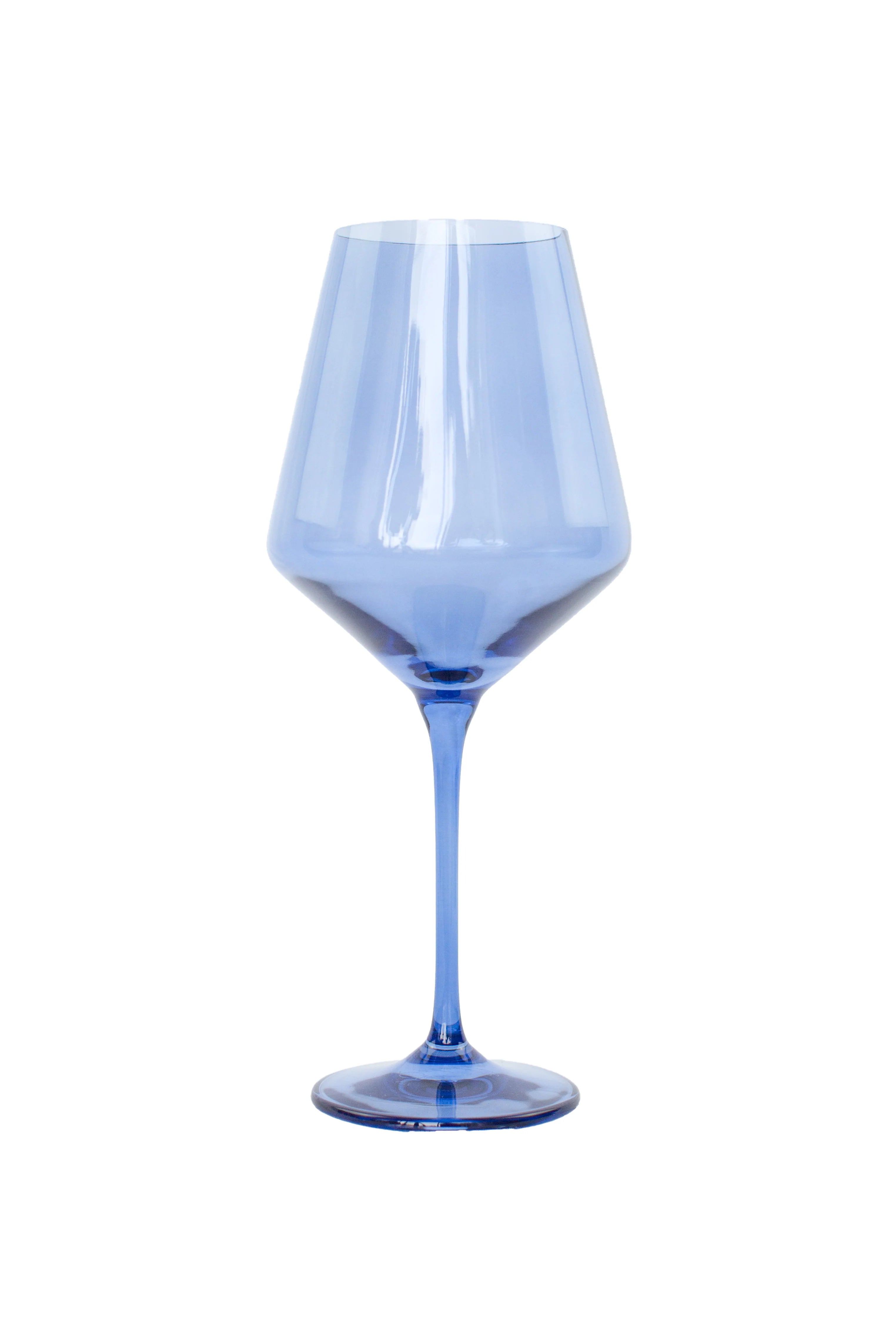 Estelle Wine Stemware - Single - Cobalt Blue