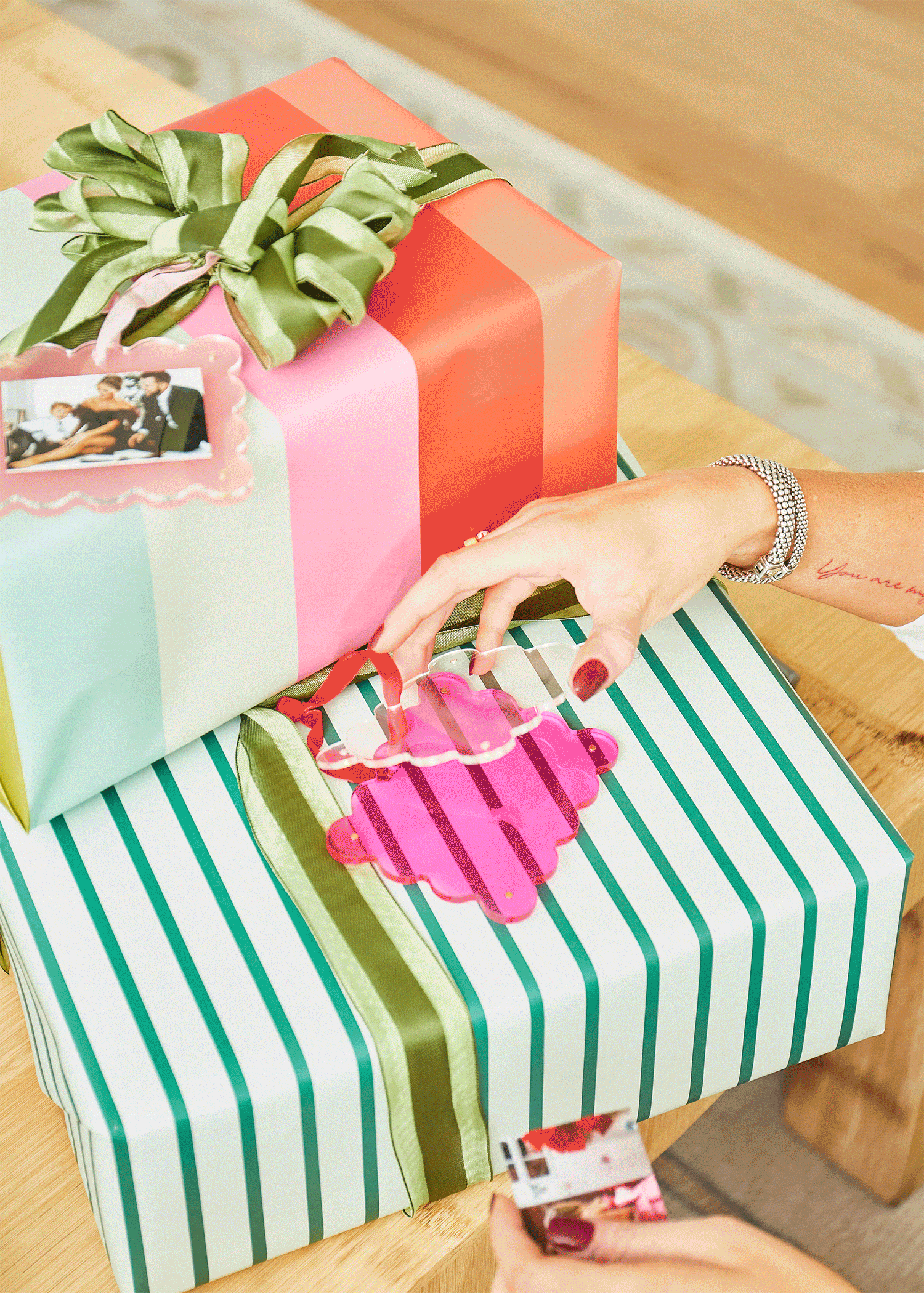 Hot Pink Frame Ornament