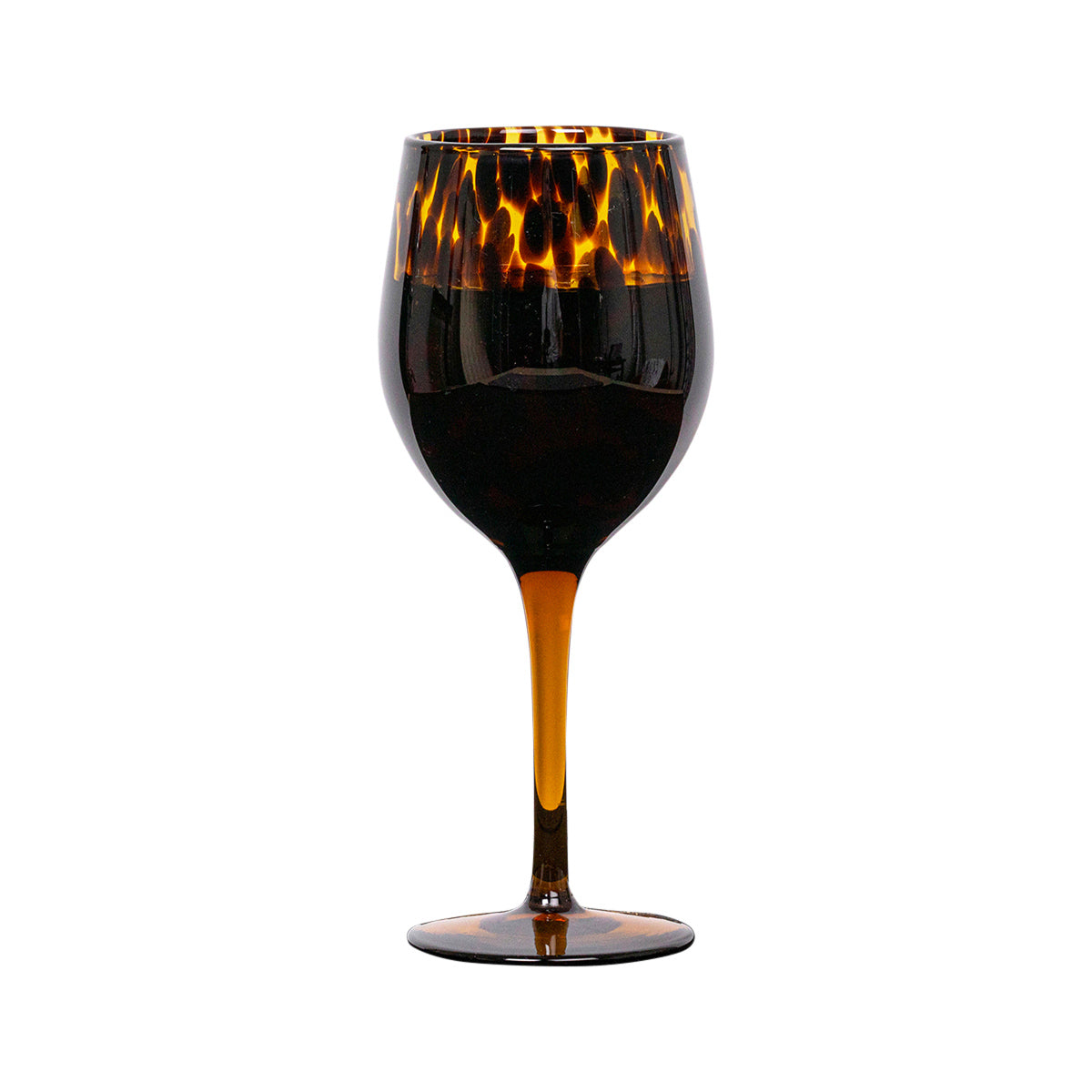 Puro Wine Glass - Tortoiseshell