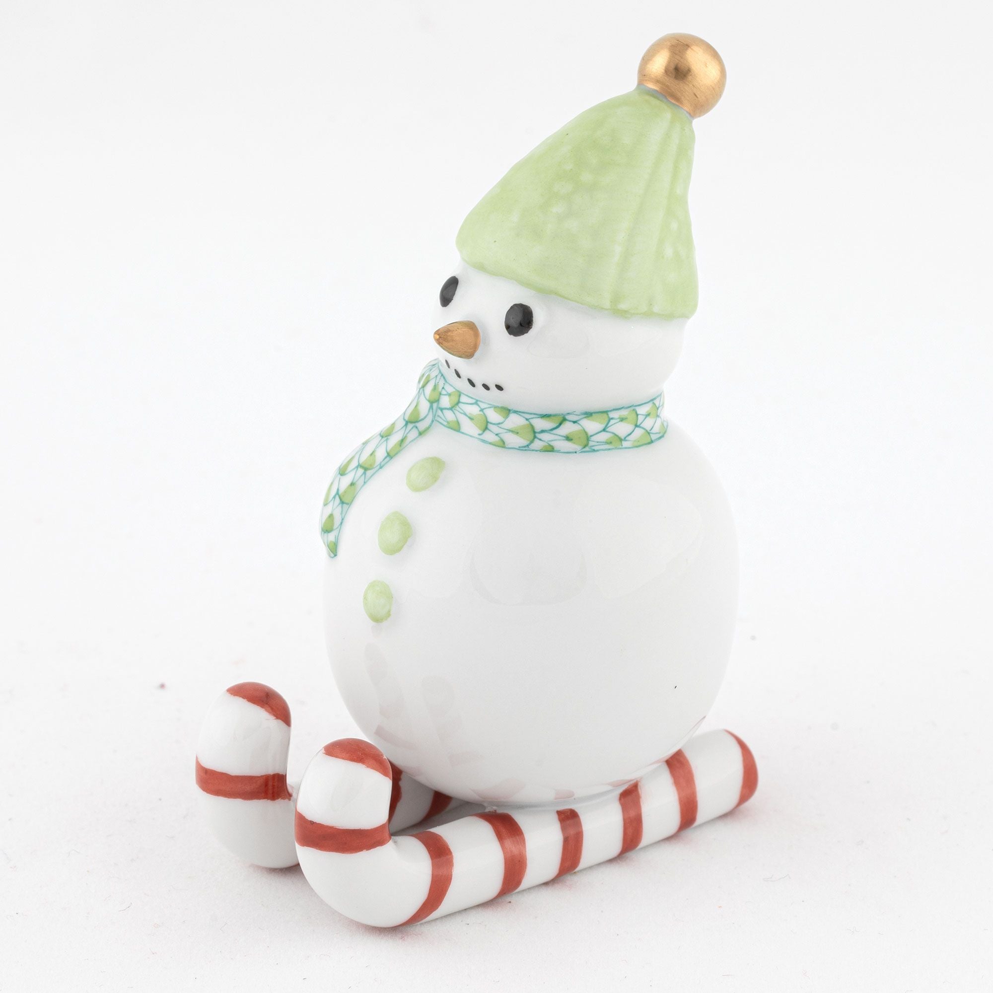 Skiing Snowman