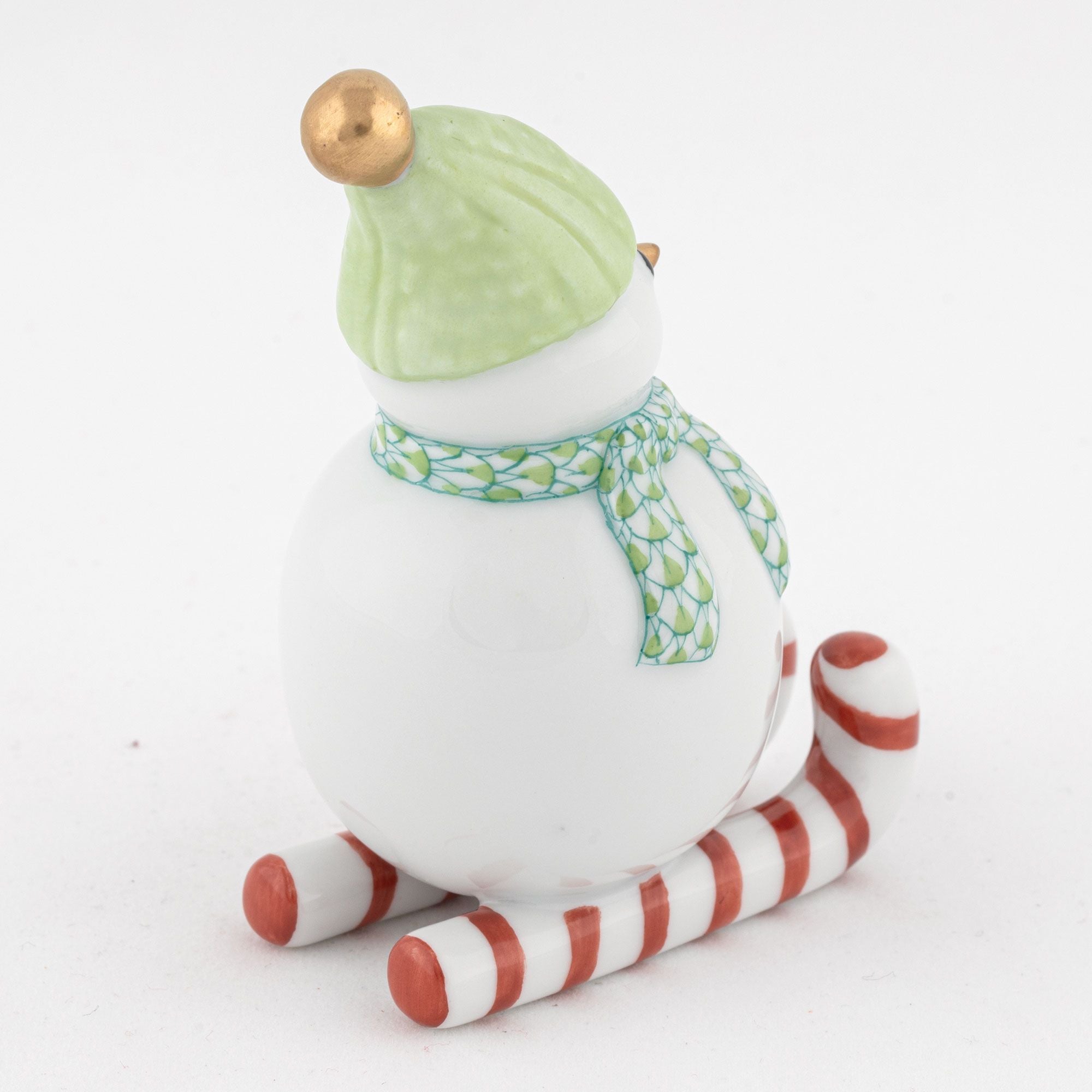 Skiing Snowman