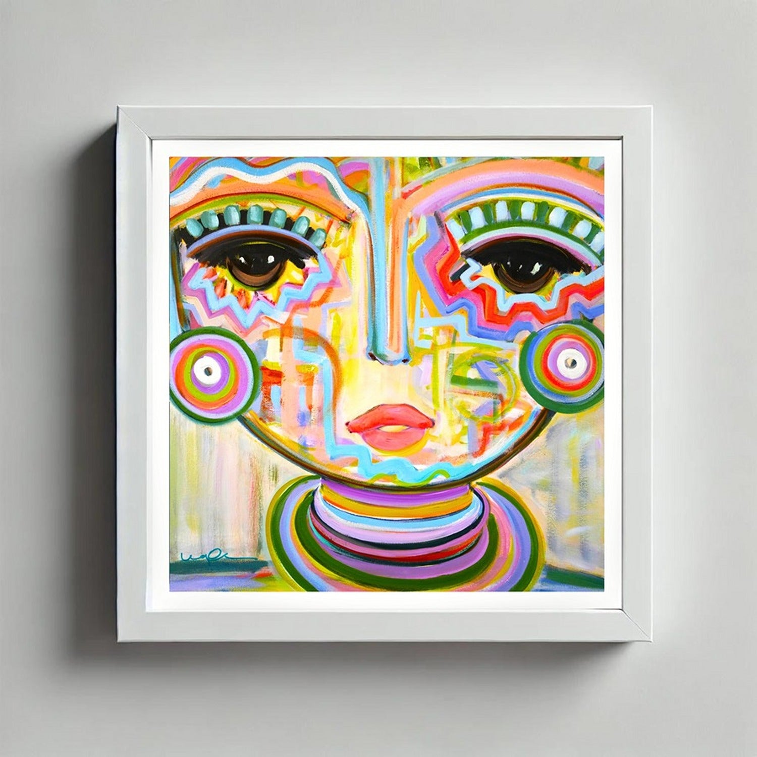 Steele Magnolia Framed 8x8