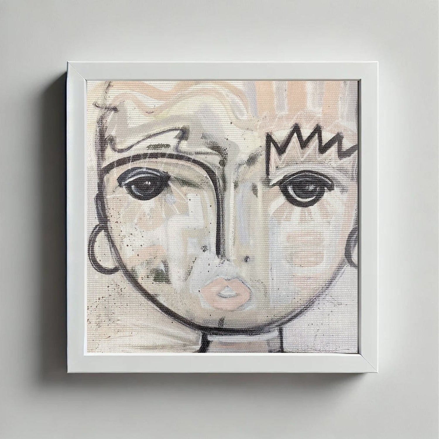 Dreaming Chica Framed 8x8