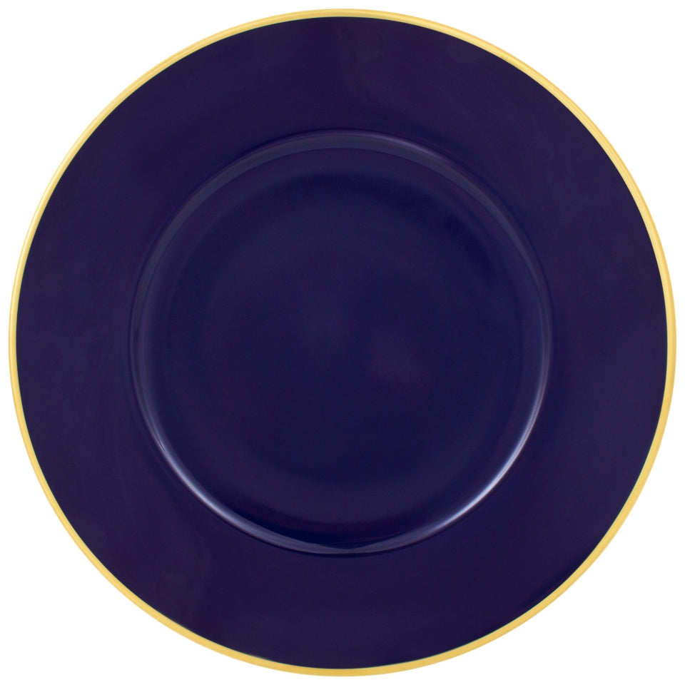 Blue Buffet Plate