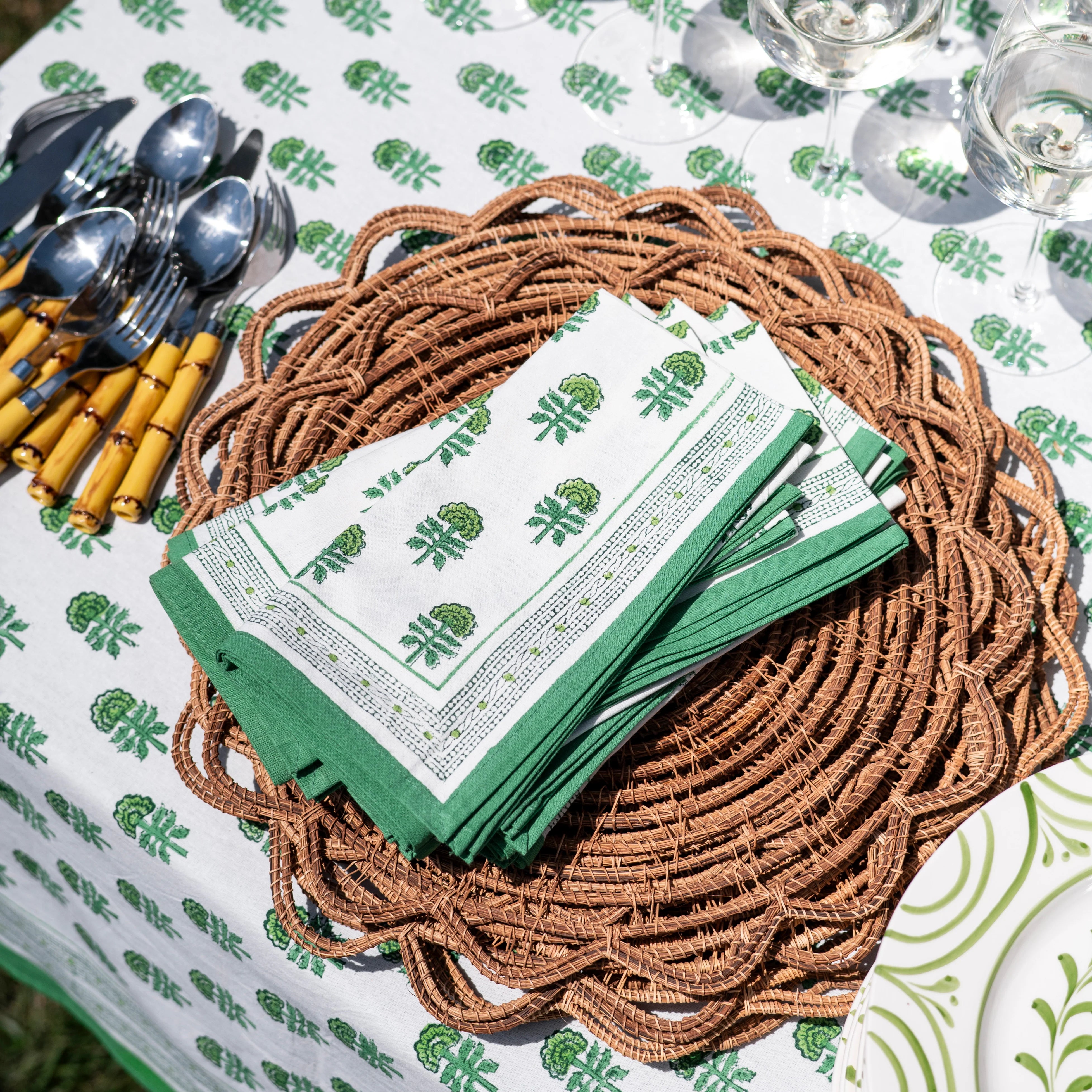Bamboo Cane Placemat