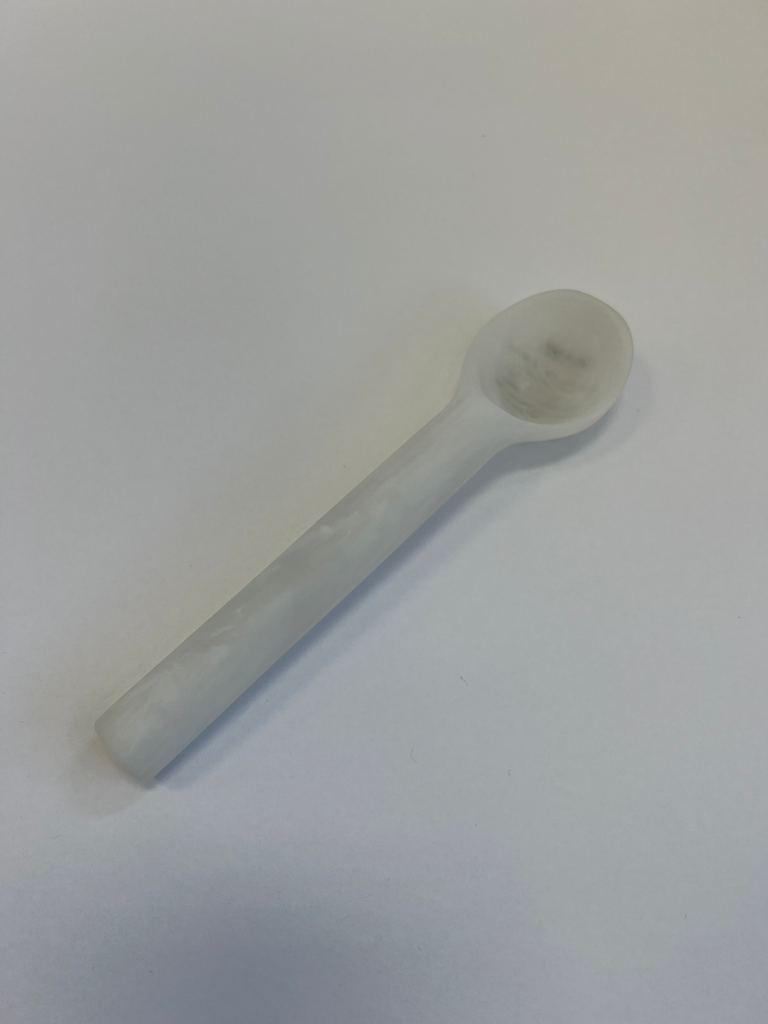 White Swirl Ice Cream Scoop