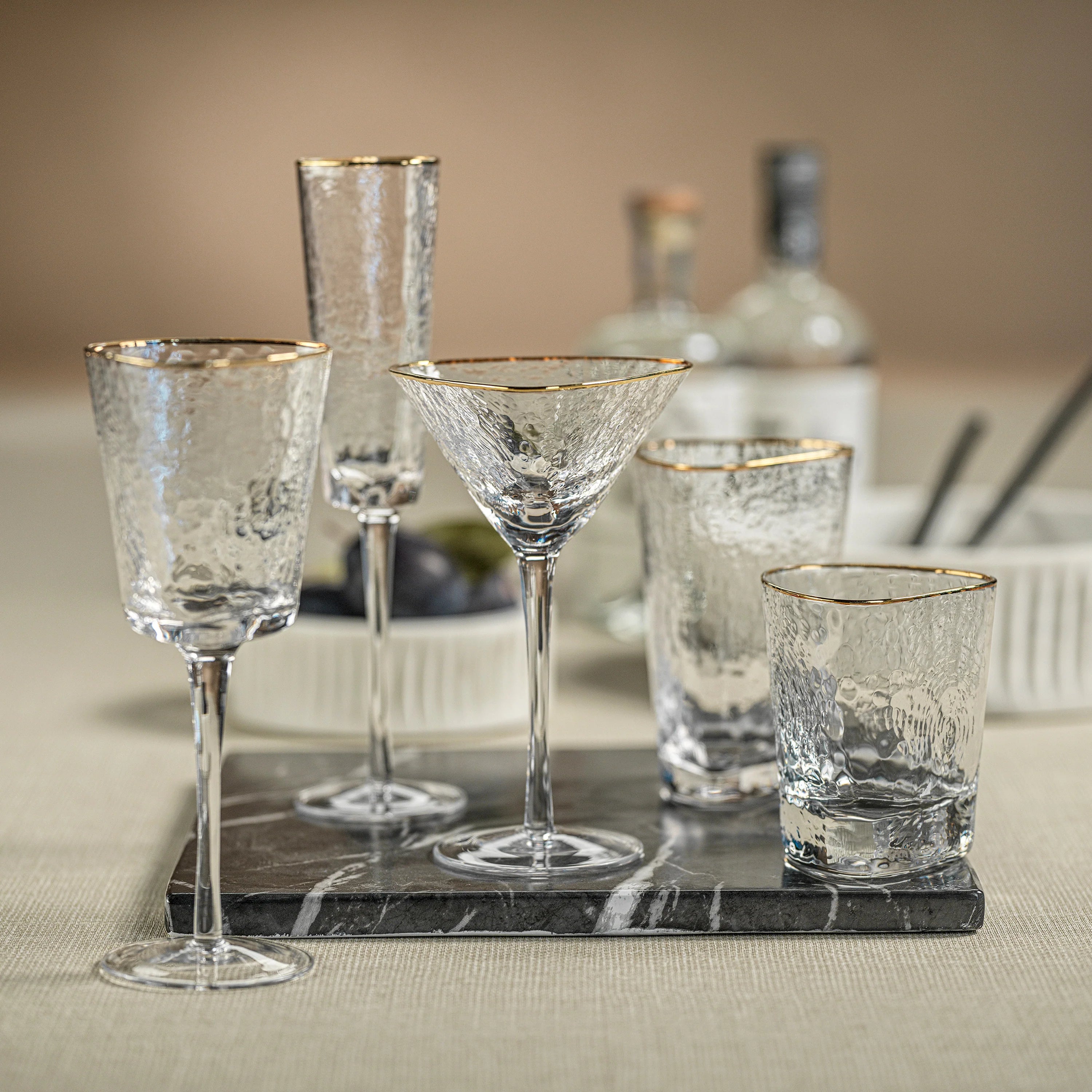Aperitivo Triangular Champagne Flute