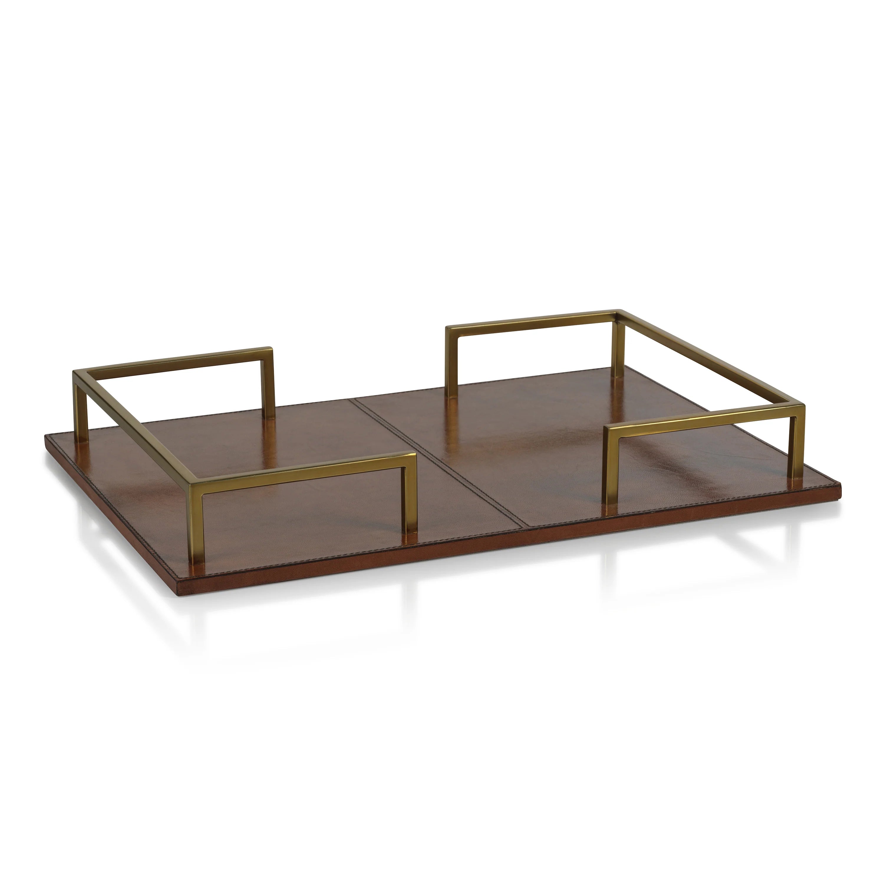 Connaught Leather Bar Tray