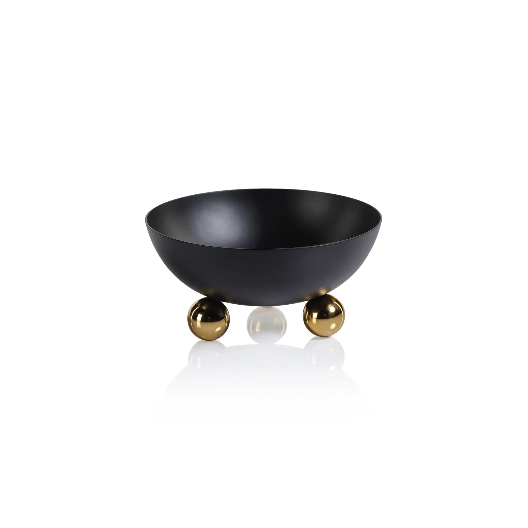 Condiment Bowl with Gold Feet