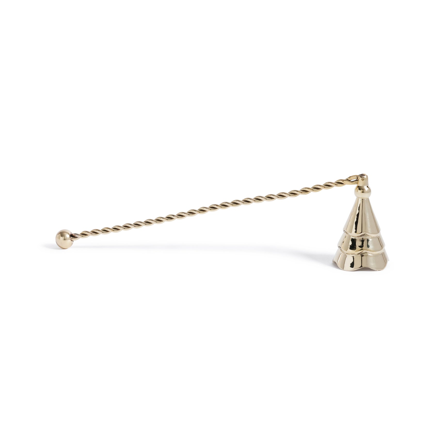 Wave Candle Snuffer - Gold
