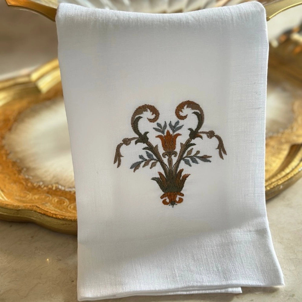 White Villa Estate Tea Towel