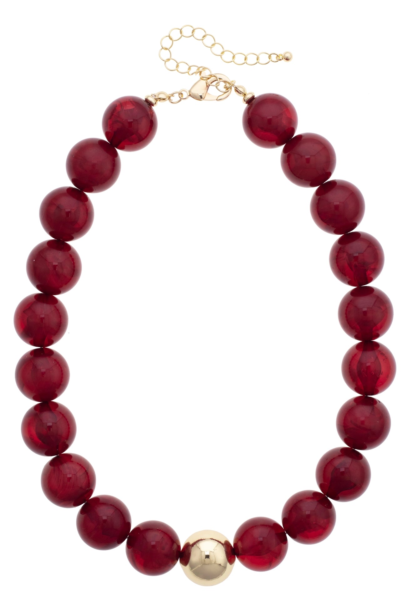 Marjorie Fall Beaded Necklace