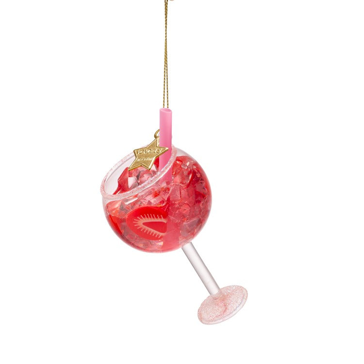 Pink Cocktail Ornament