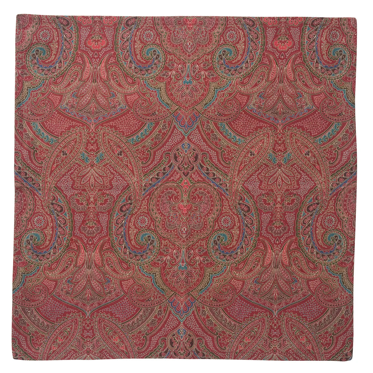 Paisley Napkin Set/4 Red
