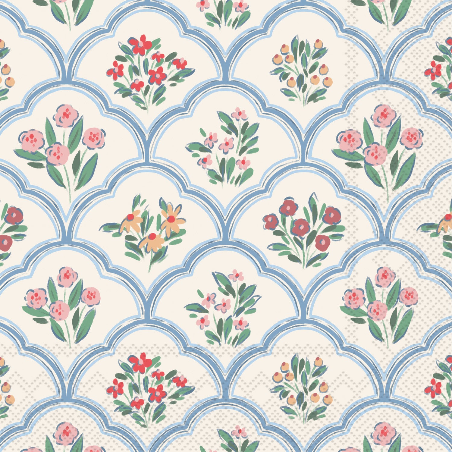Joyful Lattice Paper Napkins