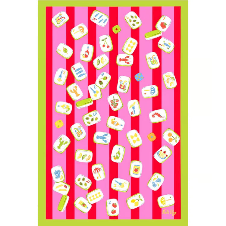 Ciao Mahjong Tea Towel