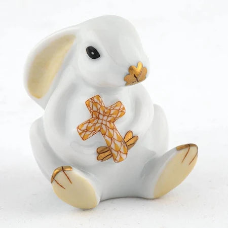 Bunny with Cross - Butterscotch