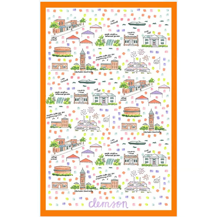 Clemson Tea Towel