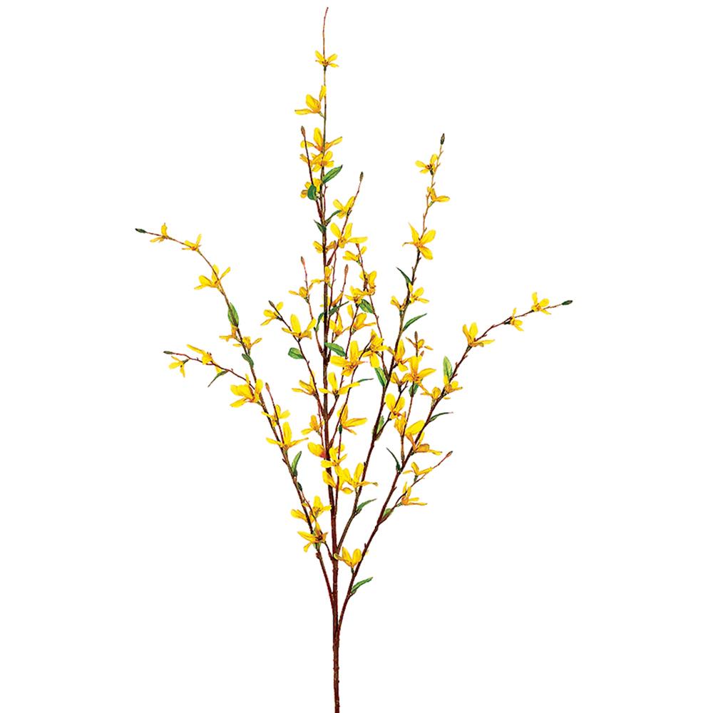 38" Forsythia Spray - Yellow