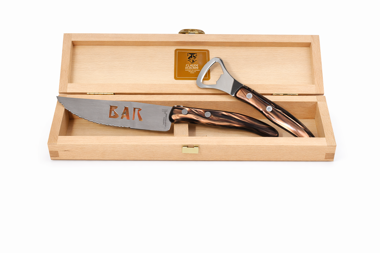 Boxed Berlingot 2pc Bar Set