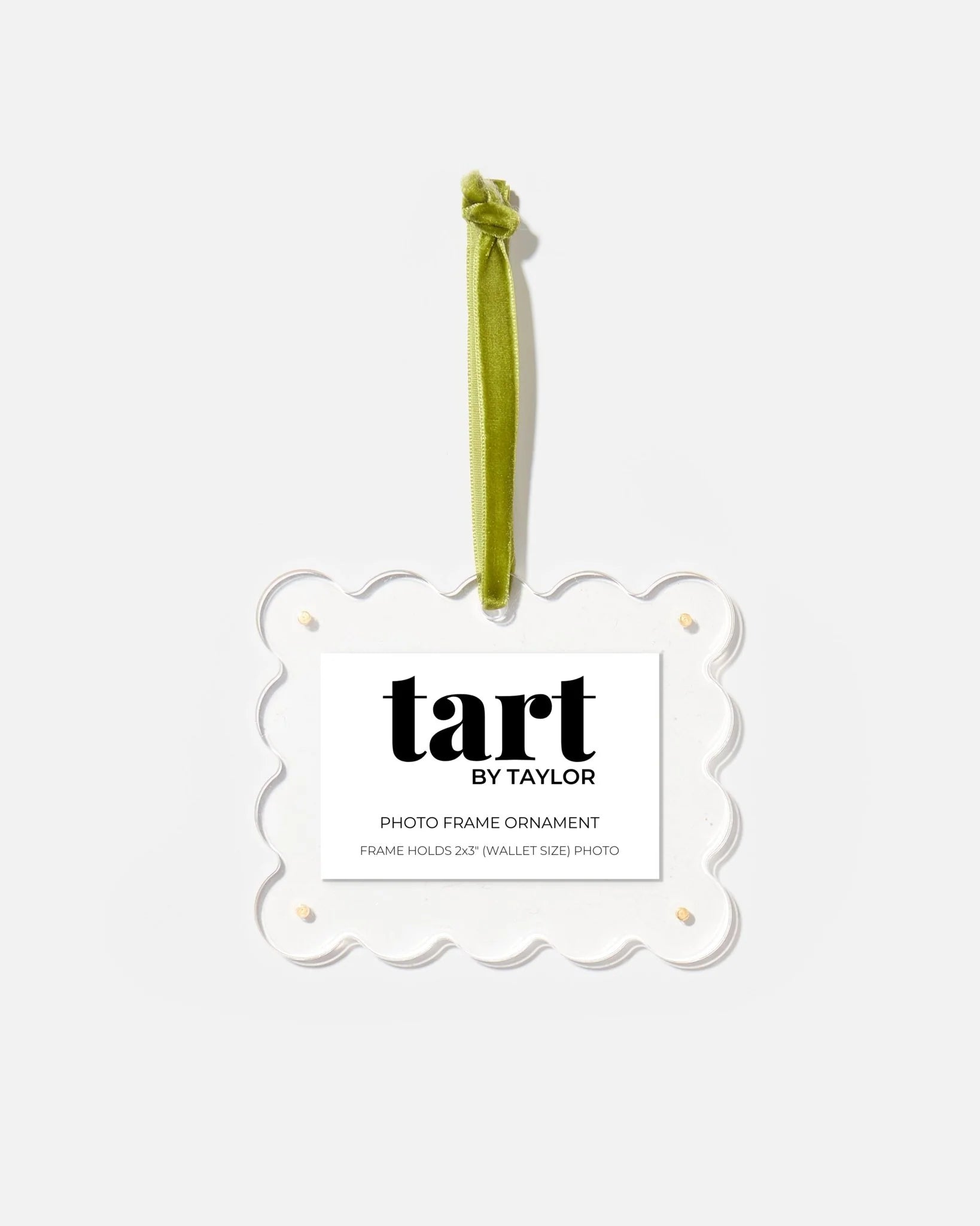 Tart by Taylor Acrylic Frame Ornament