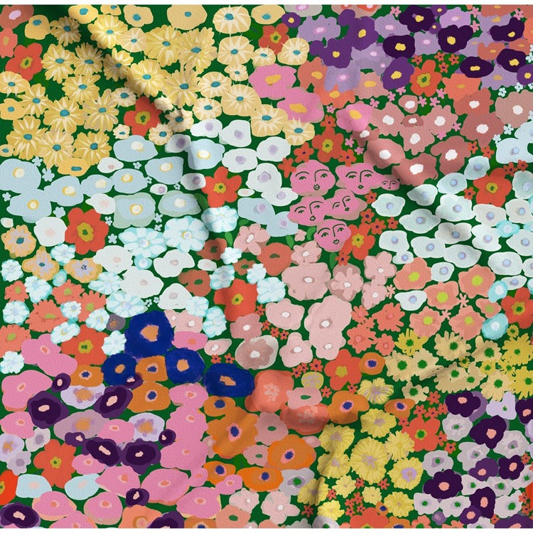 Garden Girls Silk Scarf