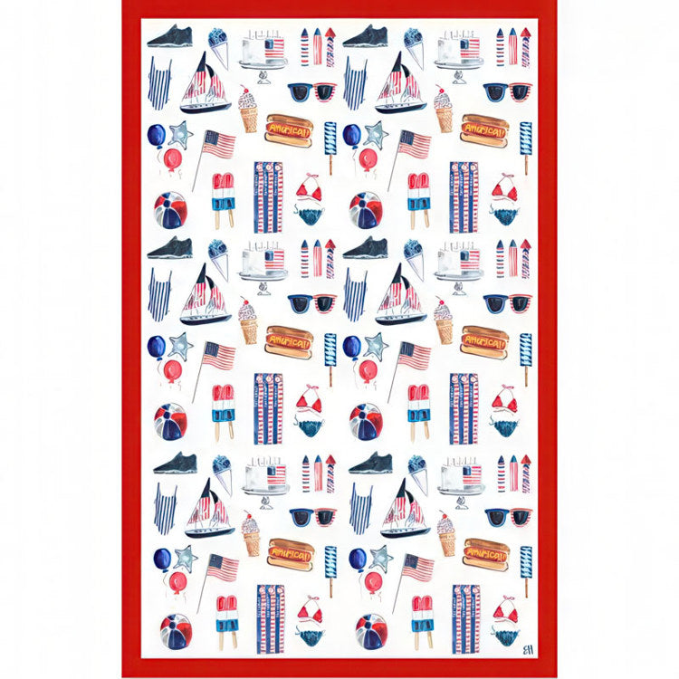 Summer Fun Tea Towel