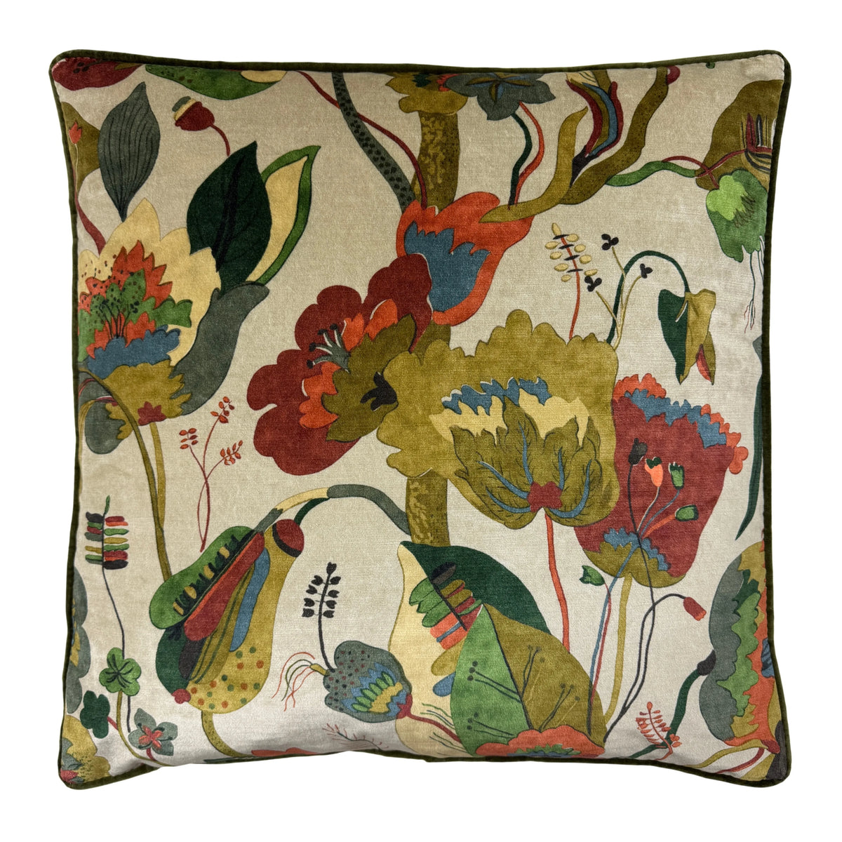 California Velvet Decorative Pillow