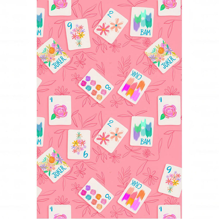 Bonjour Mahjong Tea Towel